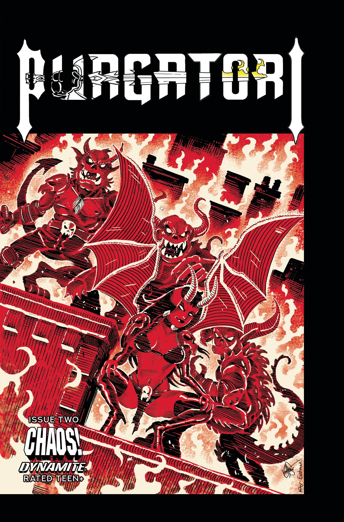 11/17/2021 PURGATORI #2 CVR J FOC BONUS TMNT HOMAGE HAESER