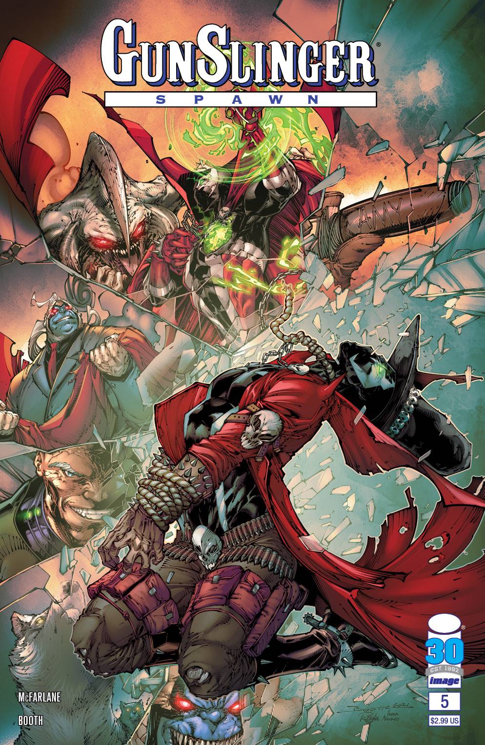 02/23/2022 GUNSLINGER SPAWN #5 CVR A BOOTH
