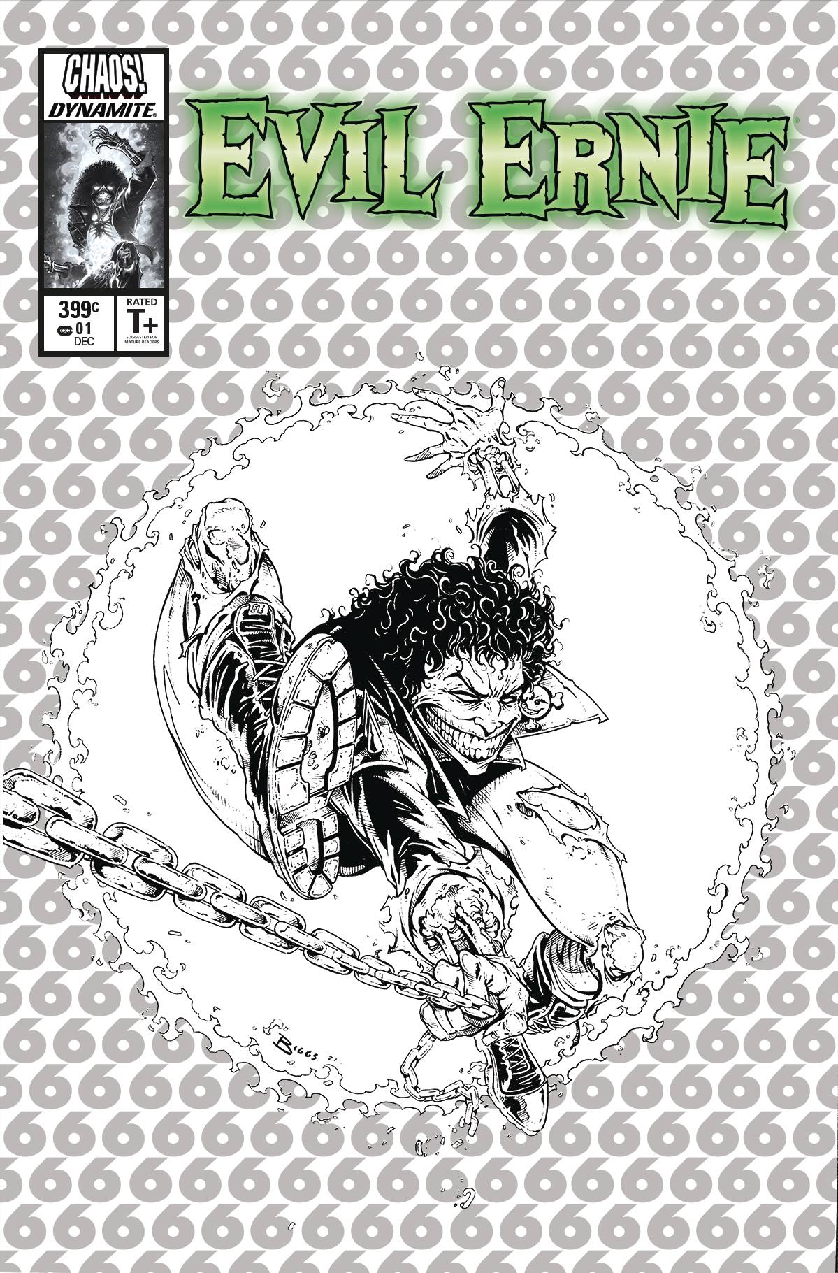 12/01/2021 EVIL ERNIE #1 CVR O 1:11 COPY FOC INCV MCFARLANE HOMAGE BIGGS