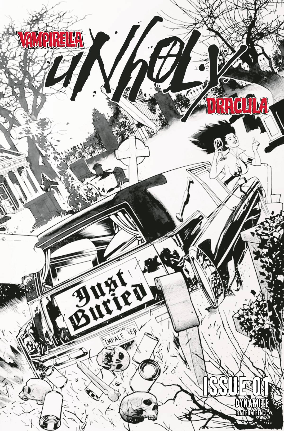 12/15/2021 VAMPIRELLA DRACULA UNHOLY #1 CVR ZA 1:21 COPY FOC INCV HUGHES