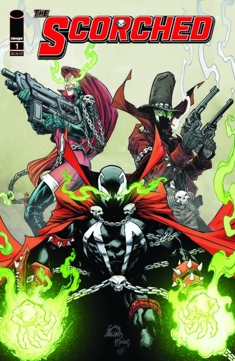 01/12/2022 SPAWN SCORCHED #1 CVR G STEGMAN