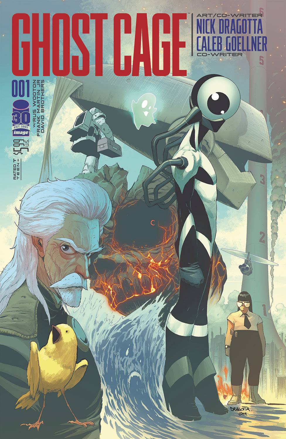 03/23/2022 GHOST CAGE #1 (OF 3)