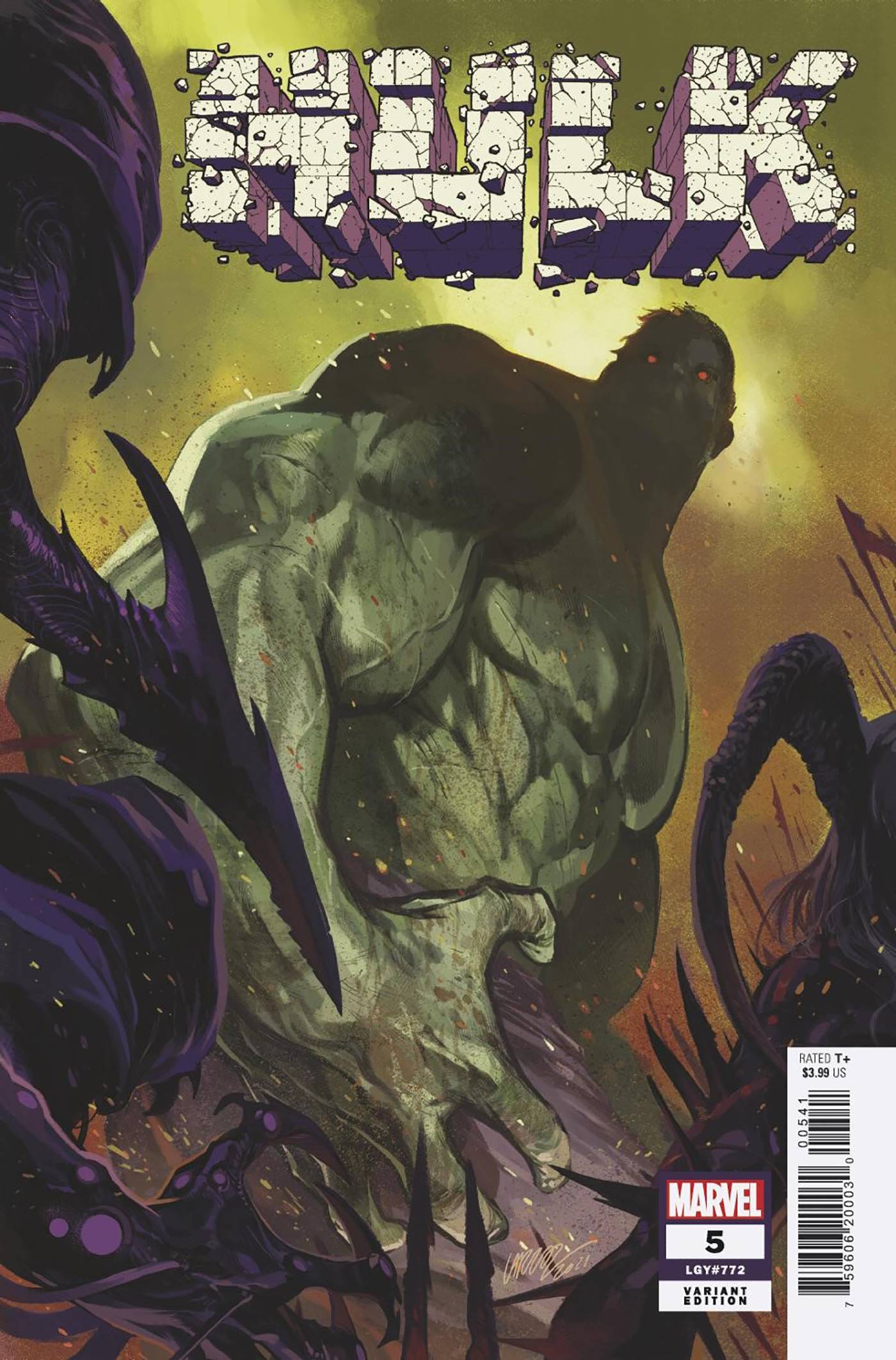 03/30/2022 HULK 5 LARRAZ VARIANT 1:25