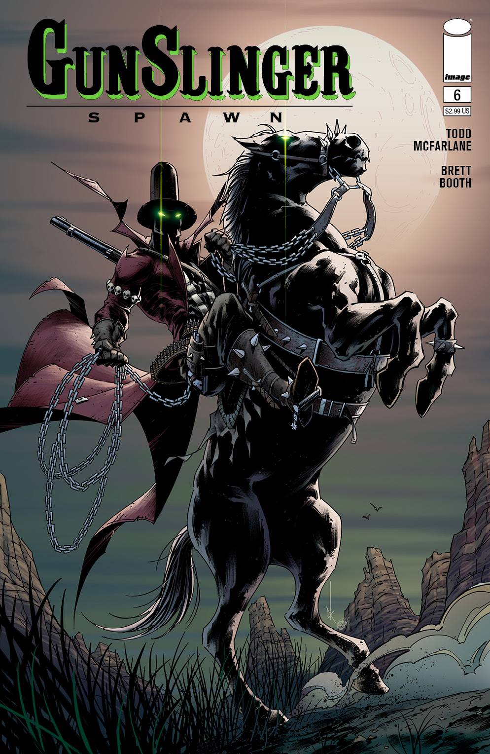 03/23/2022 GUNSLINGER SPAWN #6 CVR B KEANE