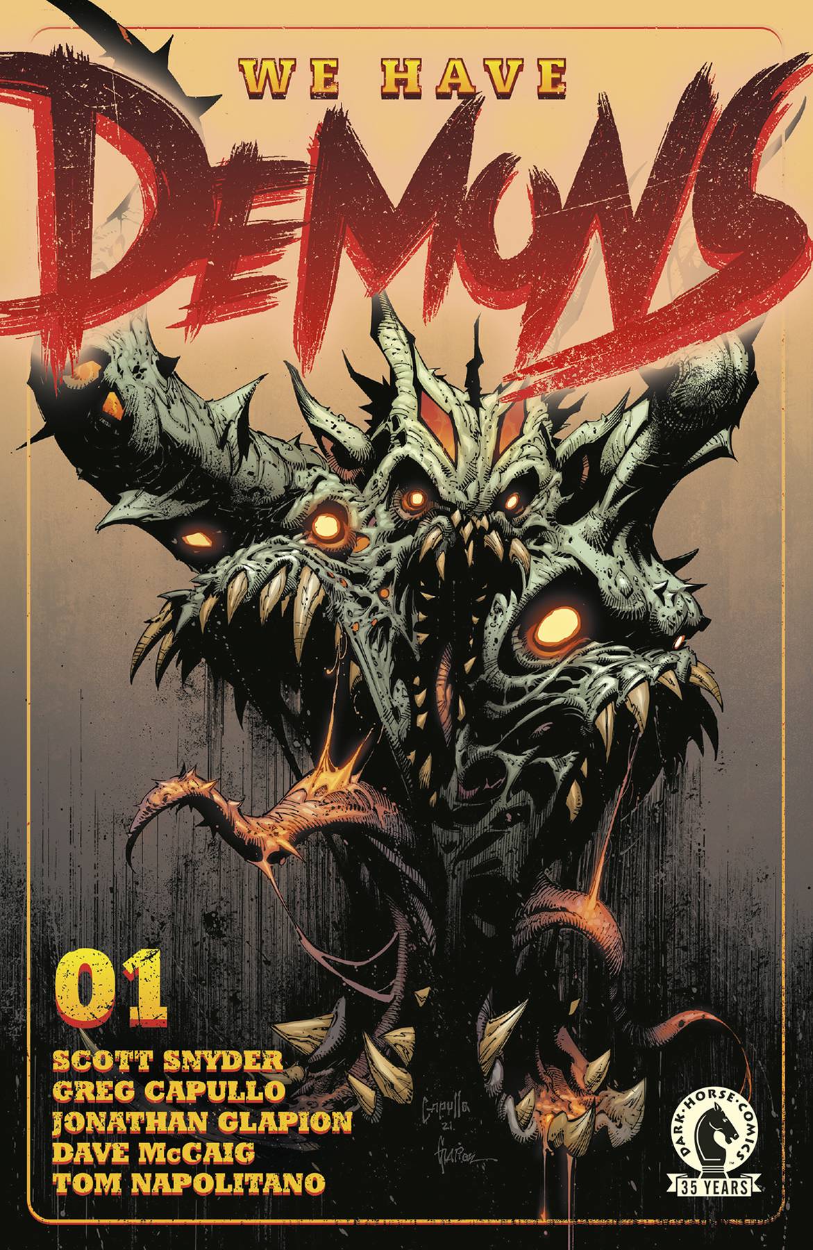03/23/2022 WE HAVE DEMONS #1 (OF 3) CVR A CAPULLO