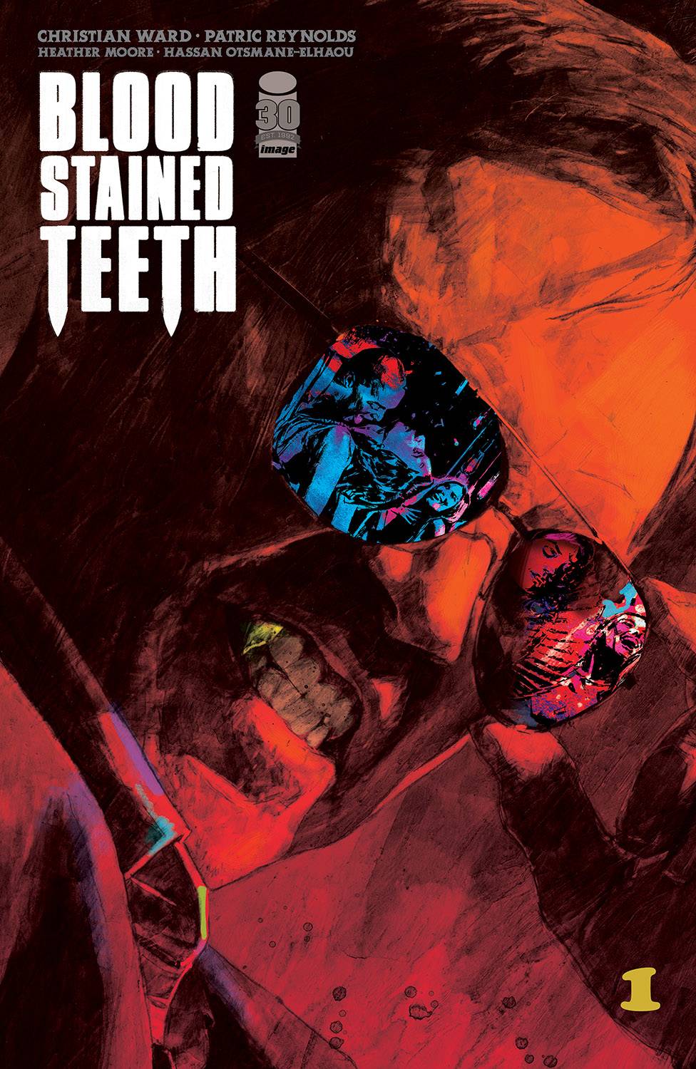 04/27/2022 BLOOD-STAINED TEETH #1 CVR B REYNOLDS