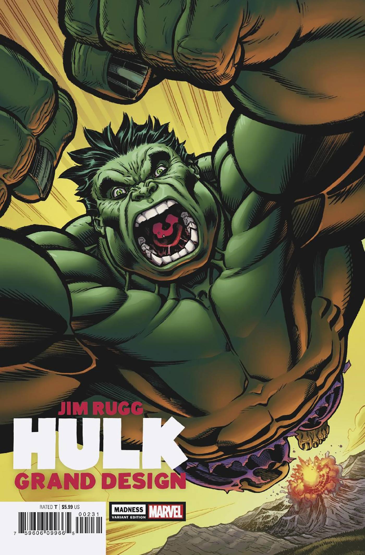 04/27/2022 HULK: GRAND DESIGN - MADNESS 1 MCGUINNESS VARIANT