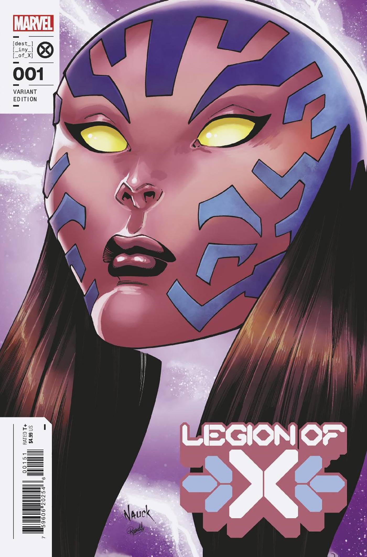 05/25/2022 LEGION OF X #1 NAUCK HEADSHOT VARIANT