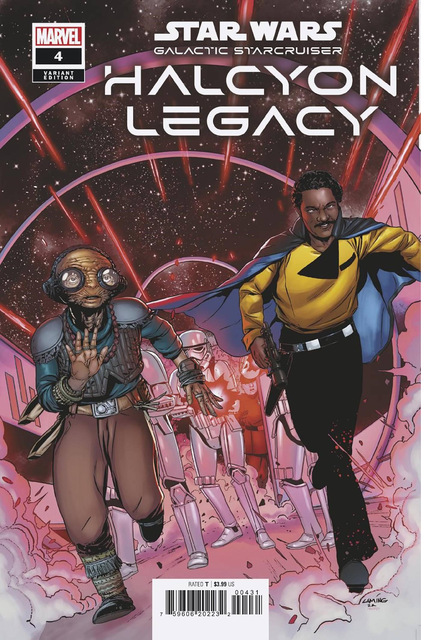 07/06/2022 STAR WARS HALCYON LEGACY #4 (OF 5) LAMING VARIANT