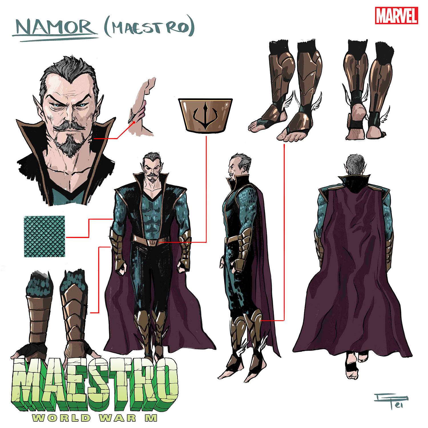 06/22/2022 MAESTRO WORLD WAR M #4 PERALTA 1:10 DESIGN VARIANT