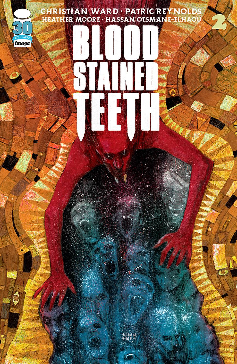 05/25/2022 BLOOD STAINED TEETH #2 CVR B SIMMONDS