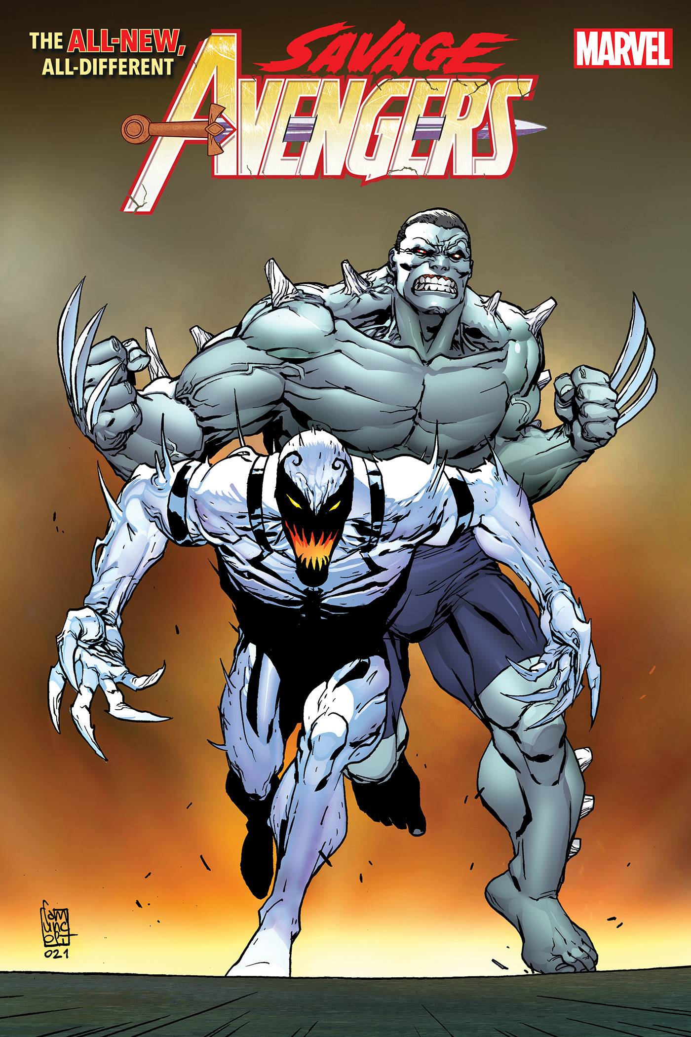 06/08/2022 SAVAGE AVENGERS #2 CAMUNCOLI TEASER VARIANT