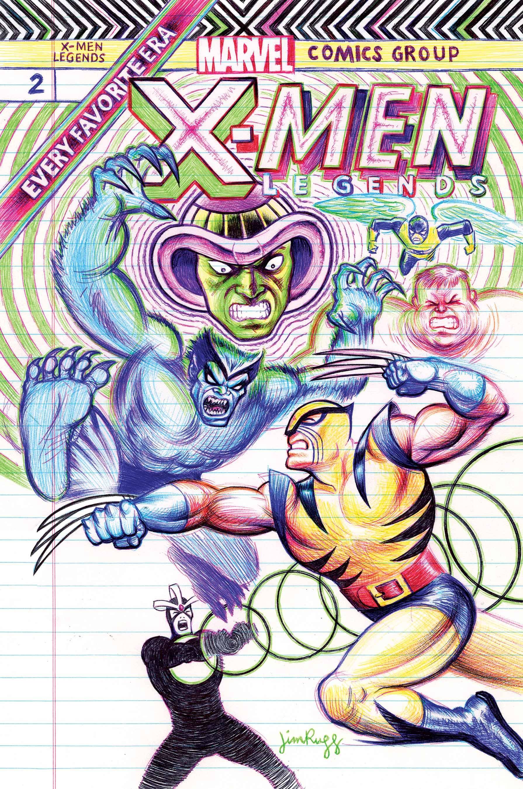 09/21/2022 X-MEN LEGENDS #2 RUGG VAR(CB107)