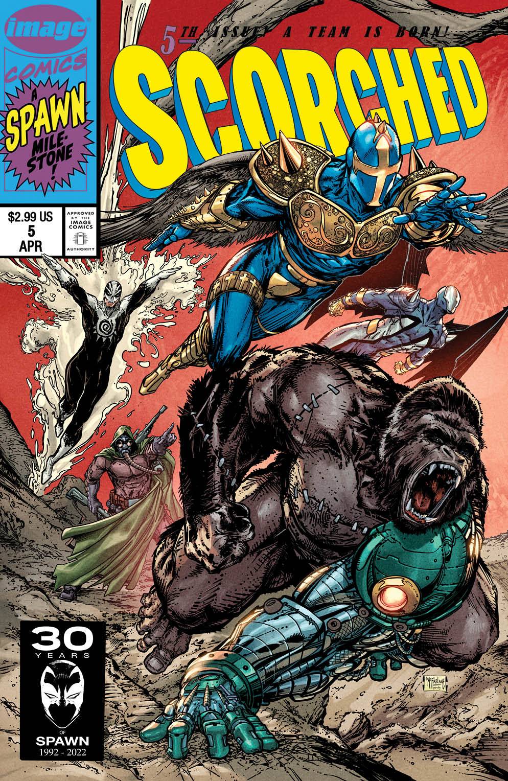 05/11/2022 SPAWN SCORCHED #5 CVR B MCFARLANE