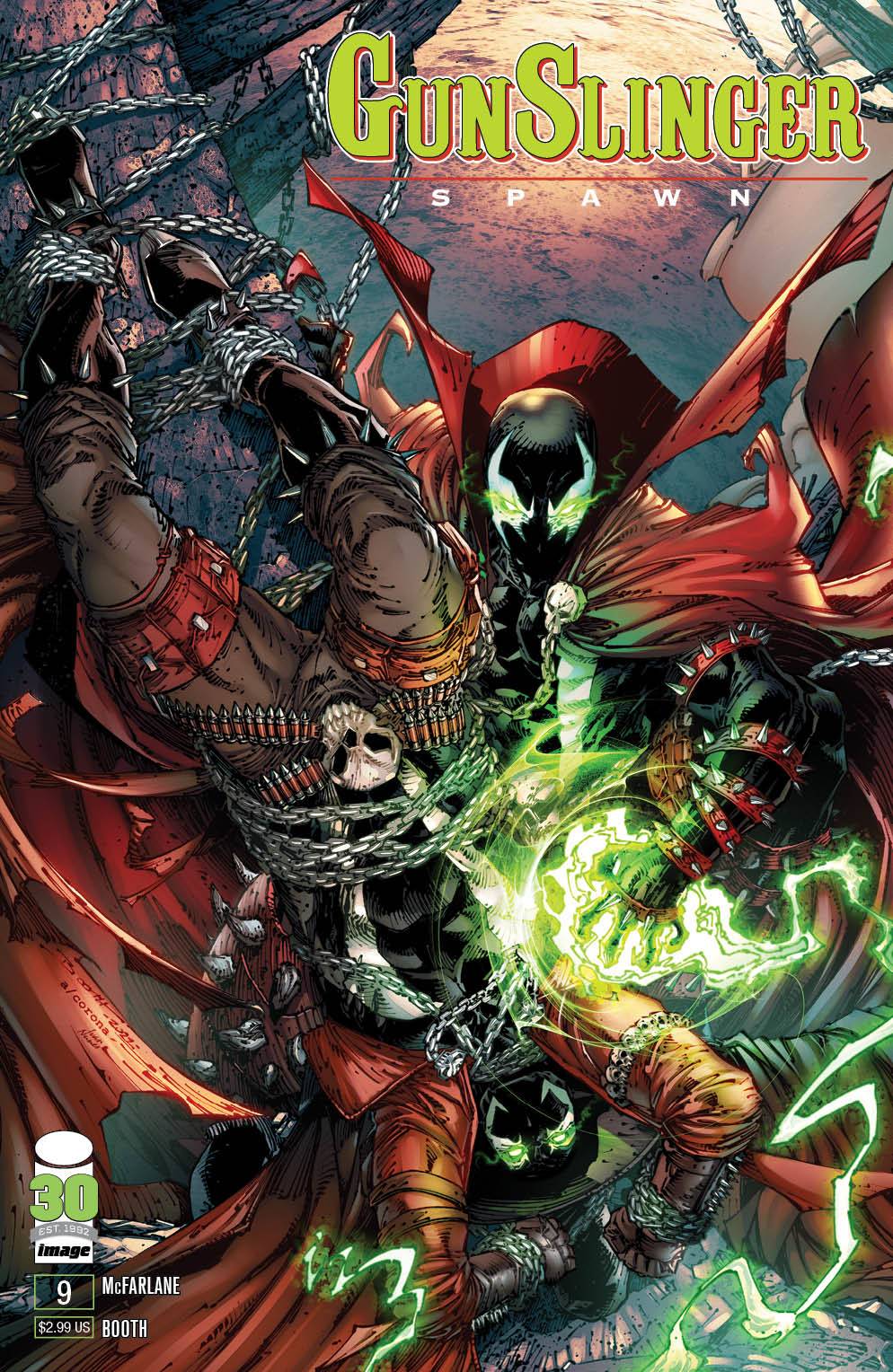 06/22/2022 GUNSLINGER SPAWN #9 CVR B BOOTH