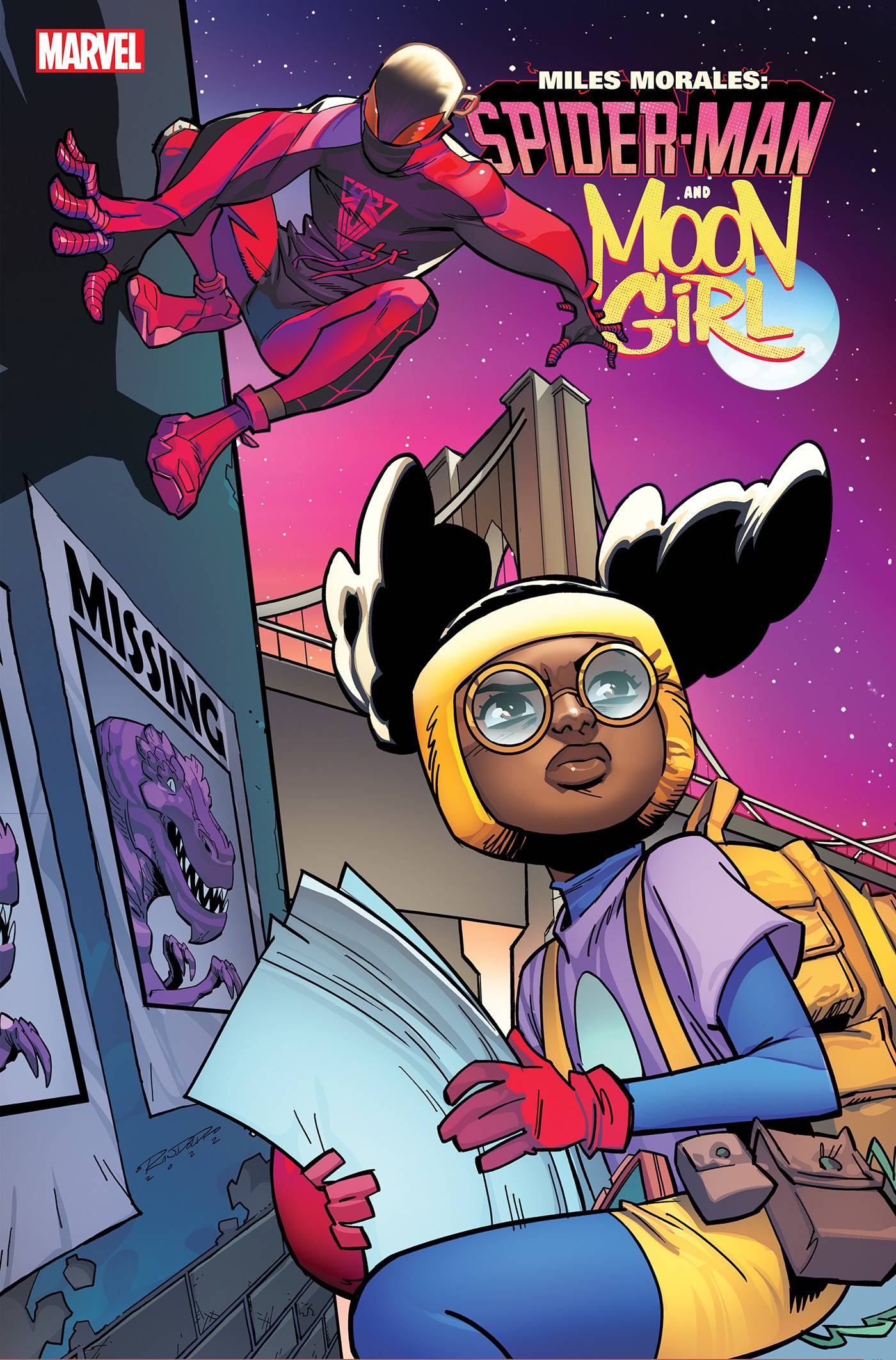 06/22/2022 MILES MORALES MOON GIRL #1 1:25 RANDOLPH CONNECT VARIANT