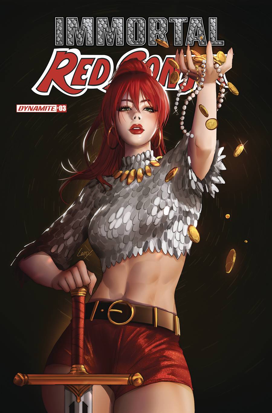 06/15/2022 IMMORTAL RED SONJA #3 CVR D LEIRIX