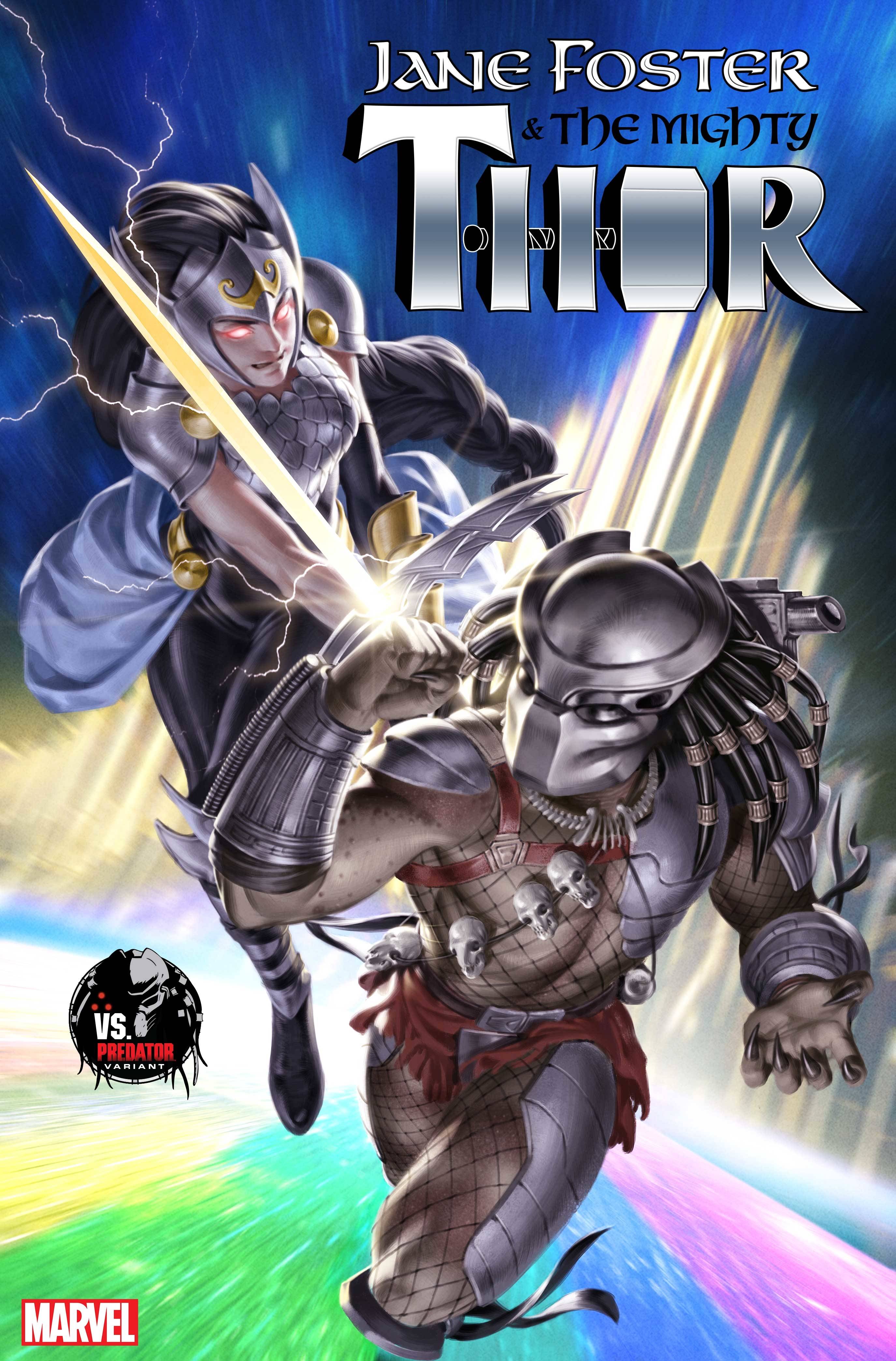 07/06/2022 JANE FOSTER MIGHTY THOR #2 (OF 5) JUNGGEUN YOON PREDATOR VARIANT