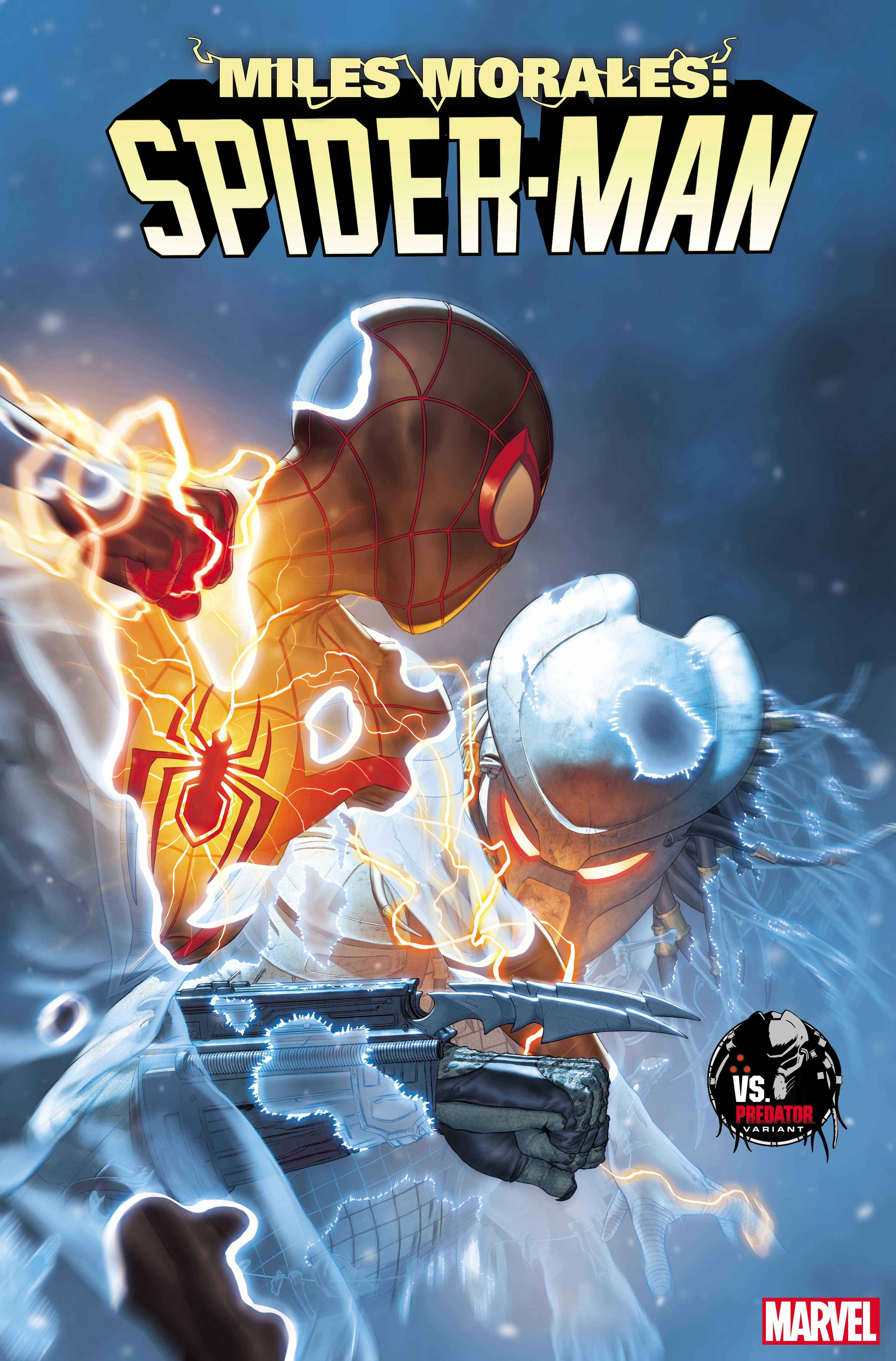 07/20/2022 MILES MORALES SPIDER-MAN #40 DE IULIS PREDATOR VARIANT