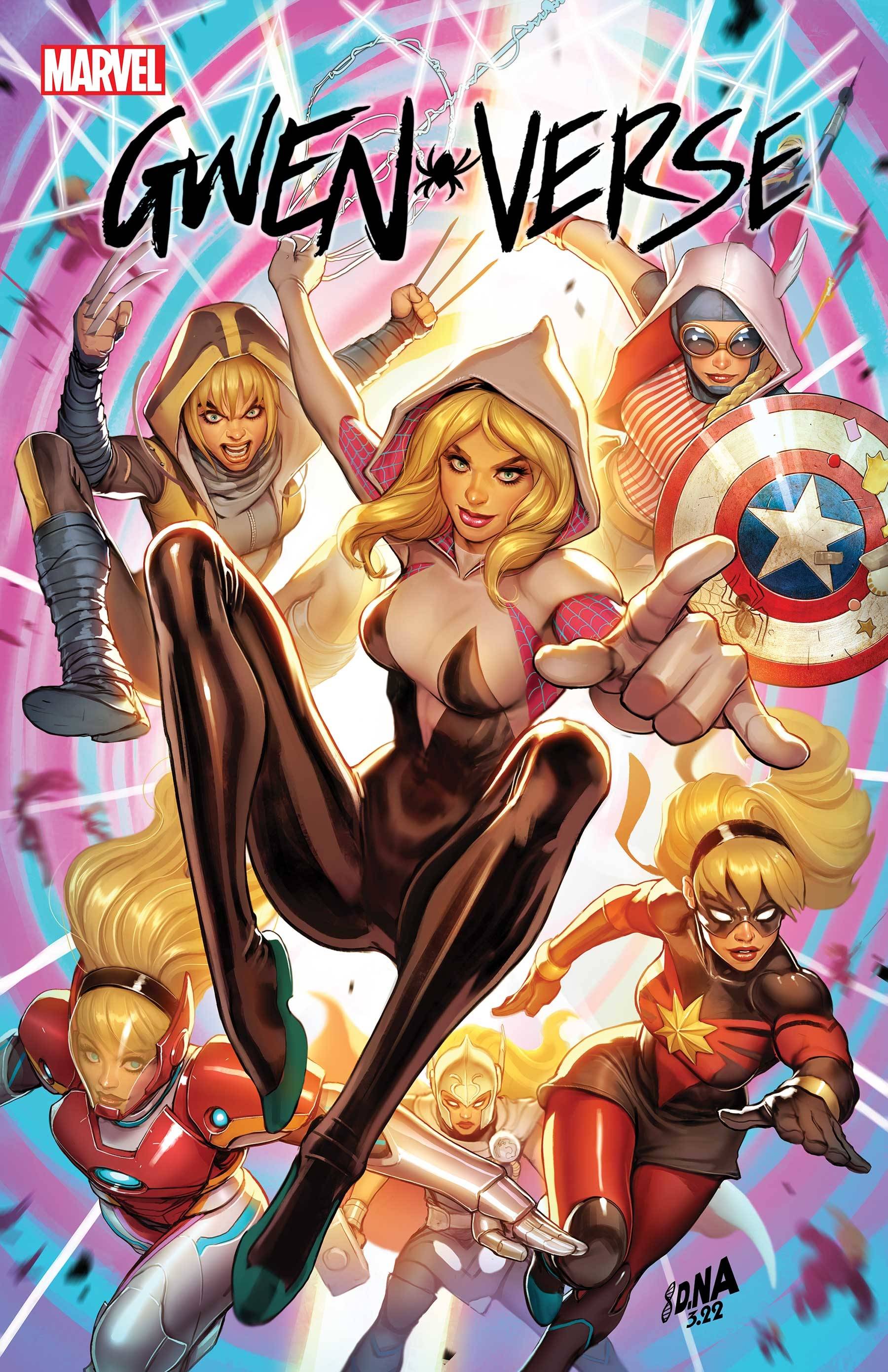 08/24/2022 SPIDER-GWEN GWENVERSE #5 DAVID NAKAYAMA EXCLUSIVE VIRGIN VARIANT W/FREE TRADE DRESS (M2)