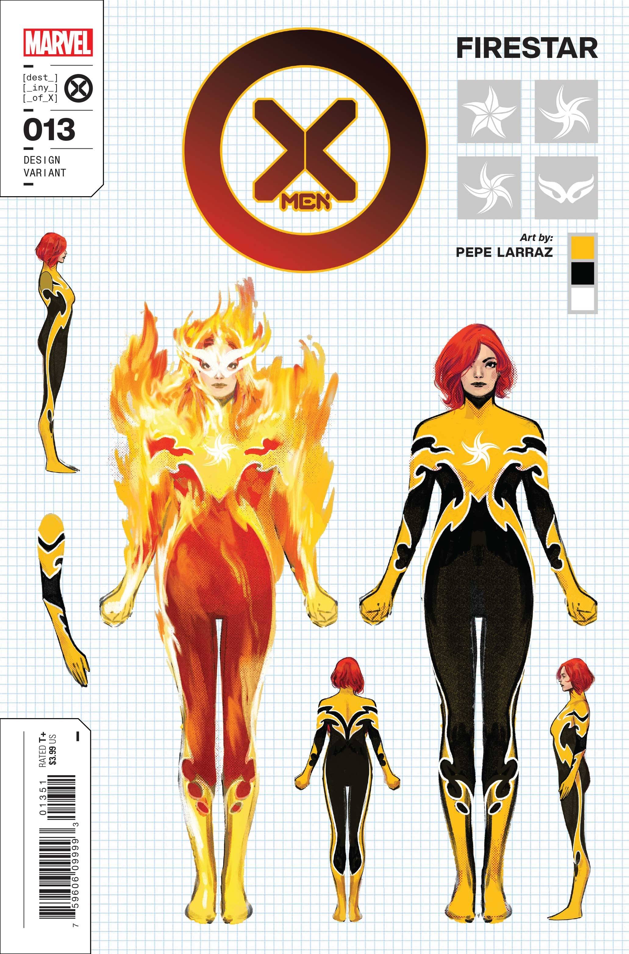 08/17/2022 X-MEN #13 1:10 LARRAZ DESIGN VARIANT