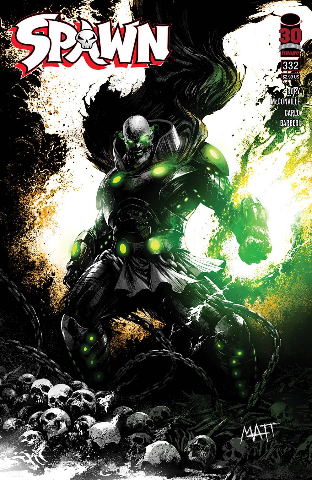 08/03/2022 SPAWN #332 CVR B MATTINA