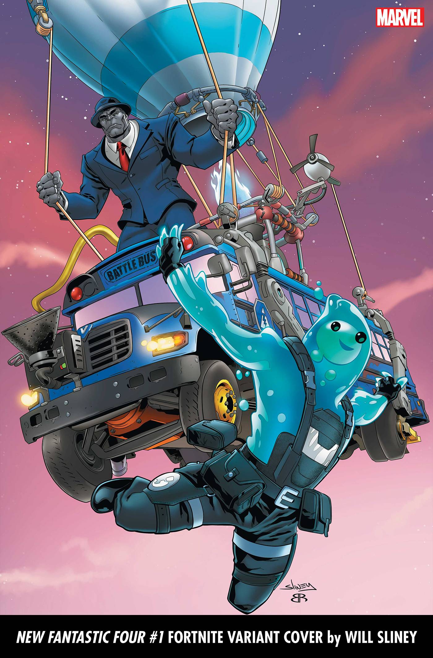 06/22/2022 NEW FANTASTIC FOUR #1 (OF 5) SLINEY FORTNITE VARIANT