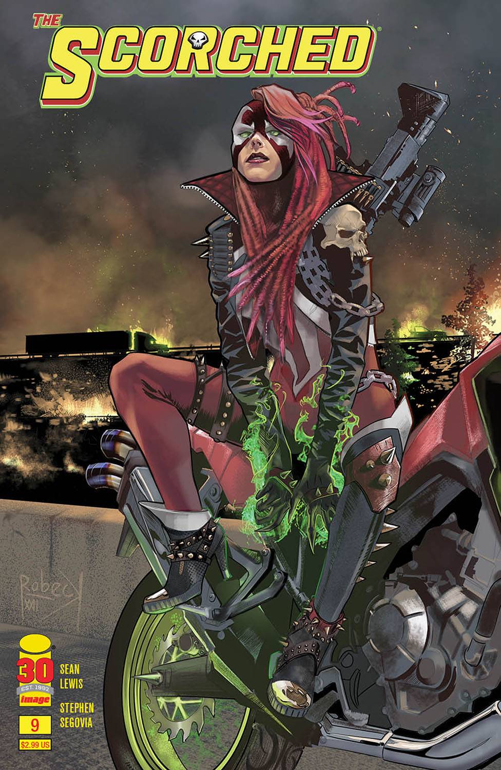 08/24/2022 SPAWN SCORCHED #9 CVR A ROBECK