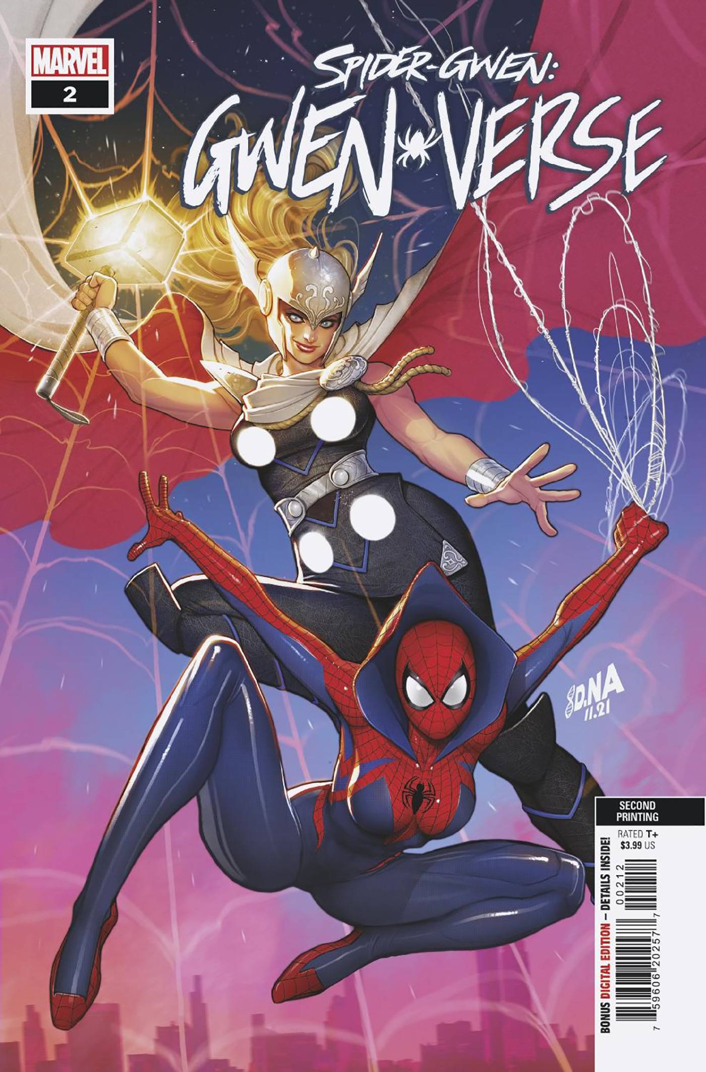 06/08/2022 SPIDER-GWEN GWENVERSE #2 (OF 5) 2ND PTG NAKAYAMA VARIANT