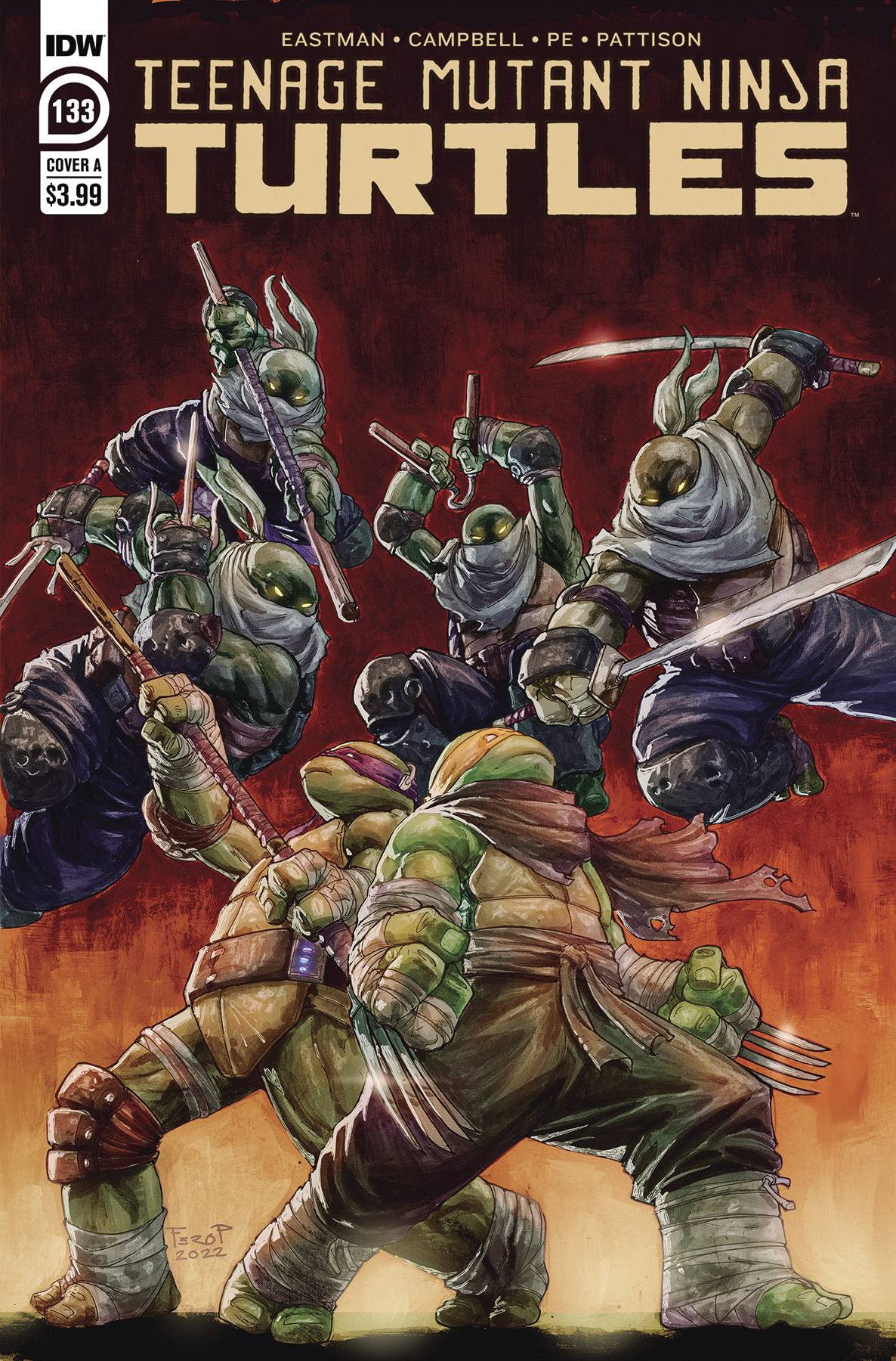 10/12/2022 TMNT ONGOING #133 CVR A PE