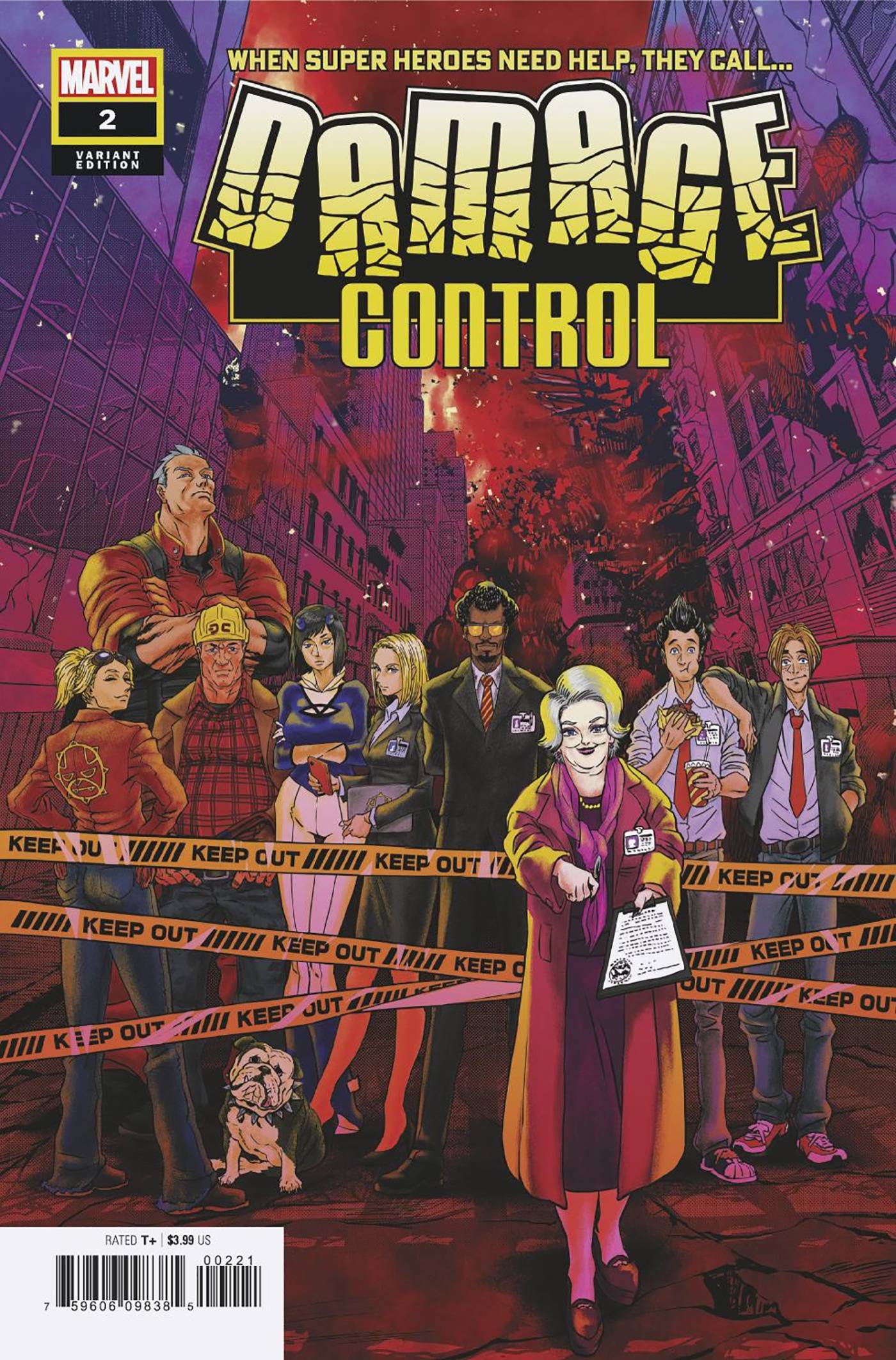 09/28/2022 DAMAGE CONTROL #2 (OF 5) SUPERLOG VARIANT