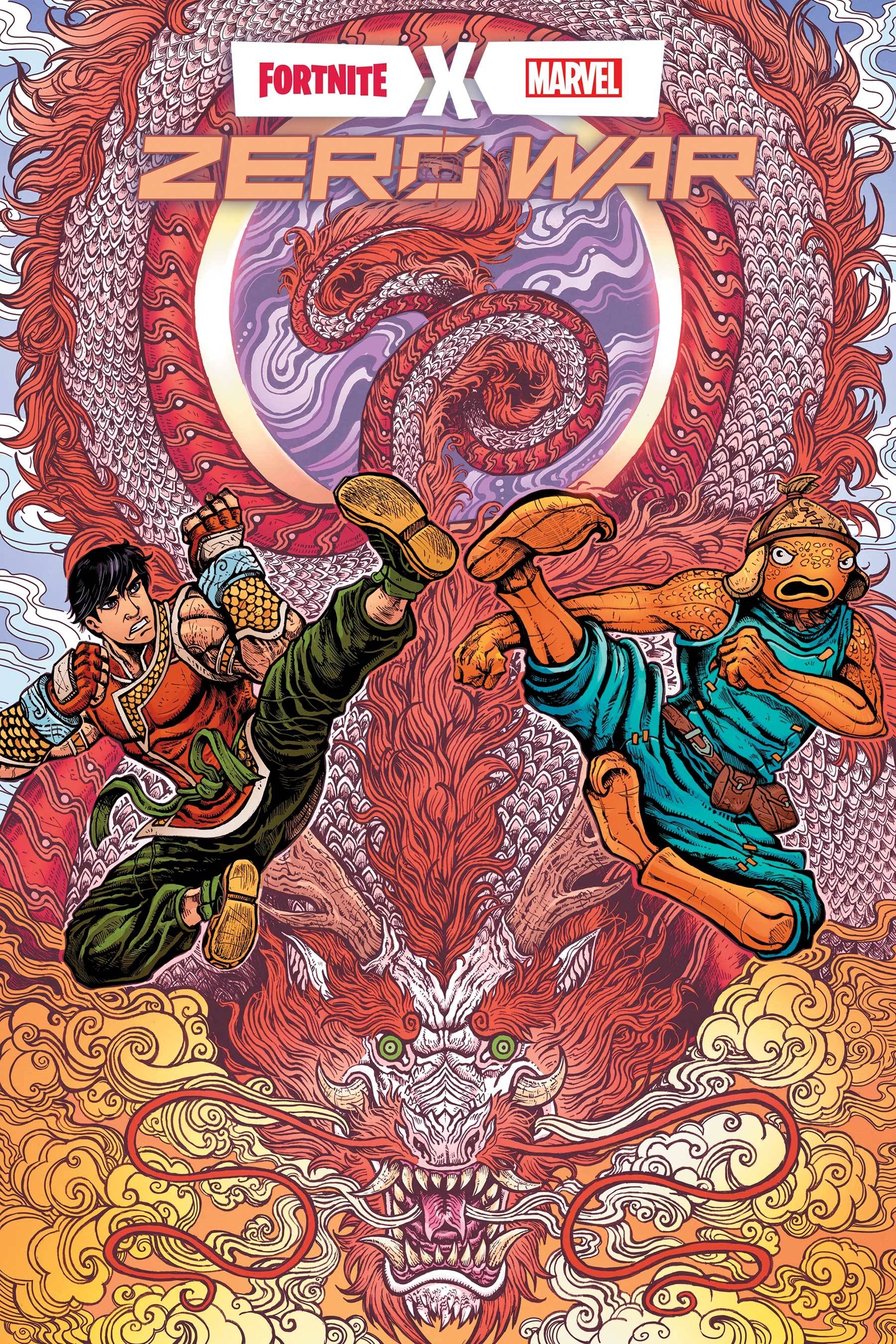 09/28/2022 FORTNITE X MARVEL ZERO WAR #5 (OF 5) 50 COPY INCV WOLF VAR