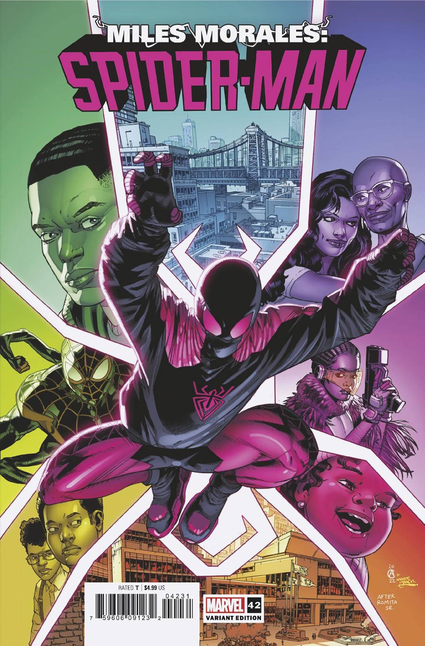 09/28/2022 MILES MORALES SPIDER-MAN #42 ALLEN VARIANT