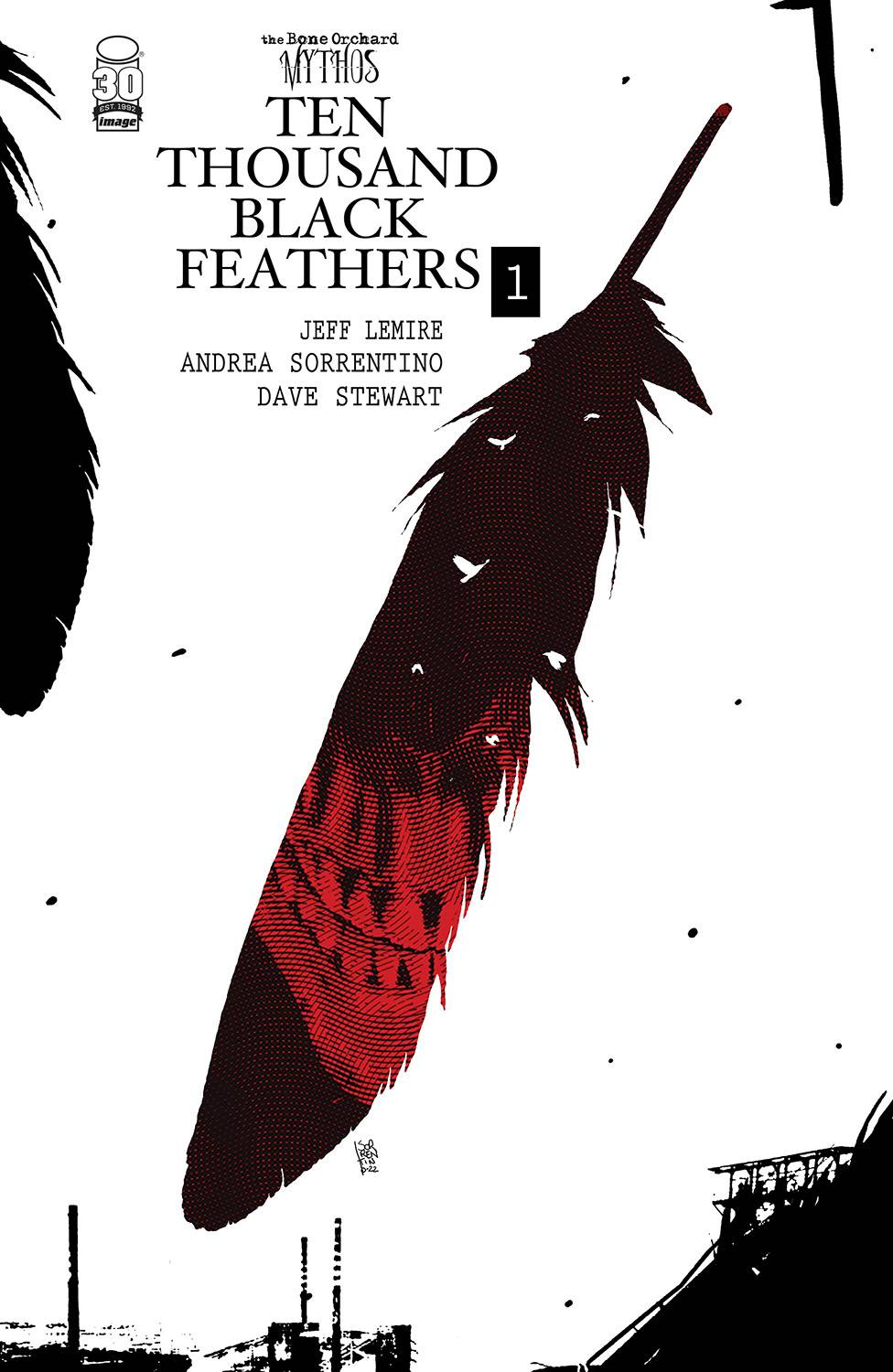 09/14/2022 BONE ORCHARD BLACK FEATHERS #1 CVR A SORRENTINO