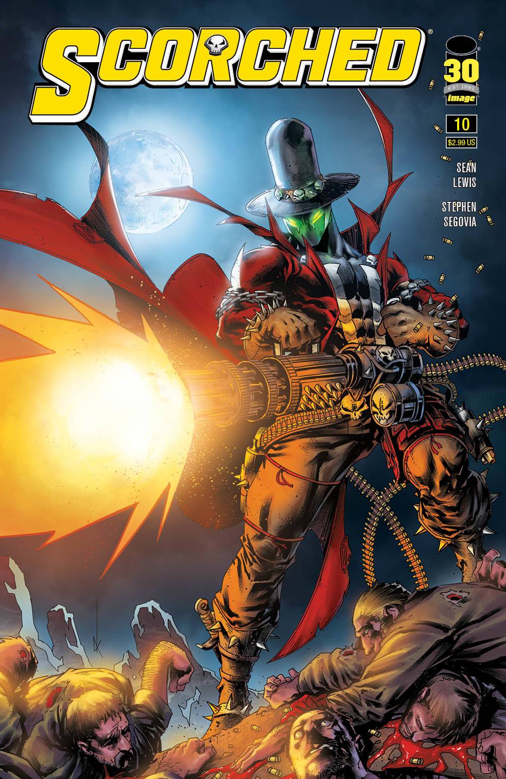 09/28/2022 SPAWN SCORCHED #10 CVR B KEANE