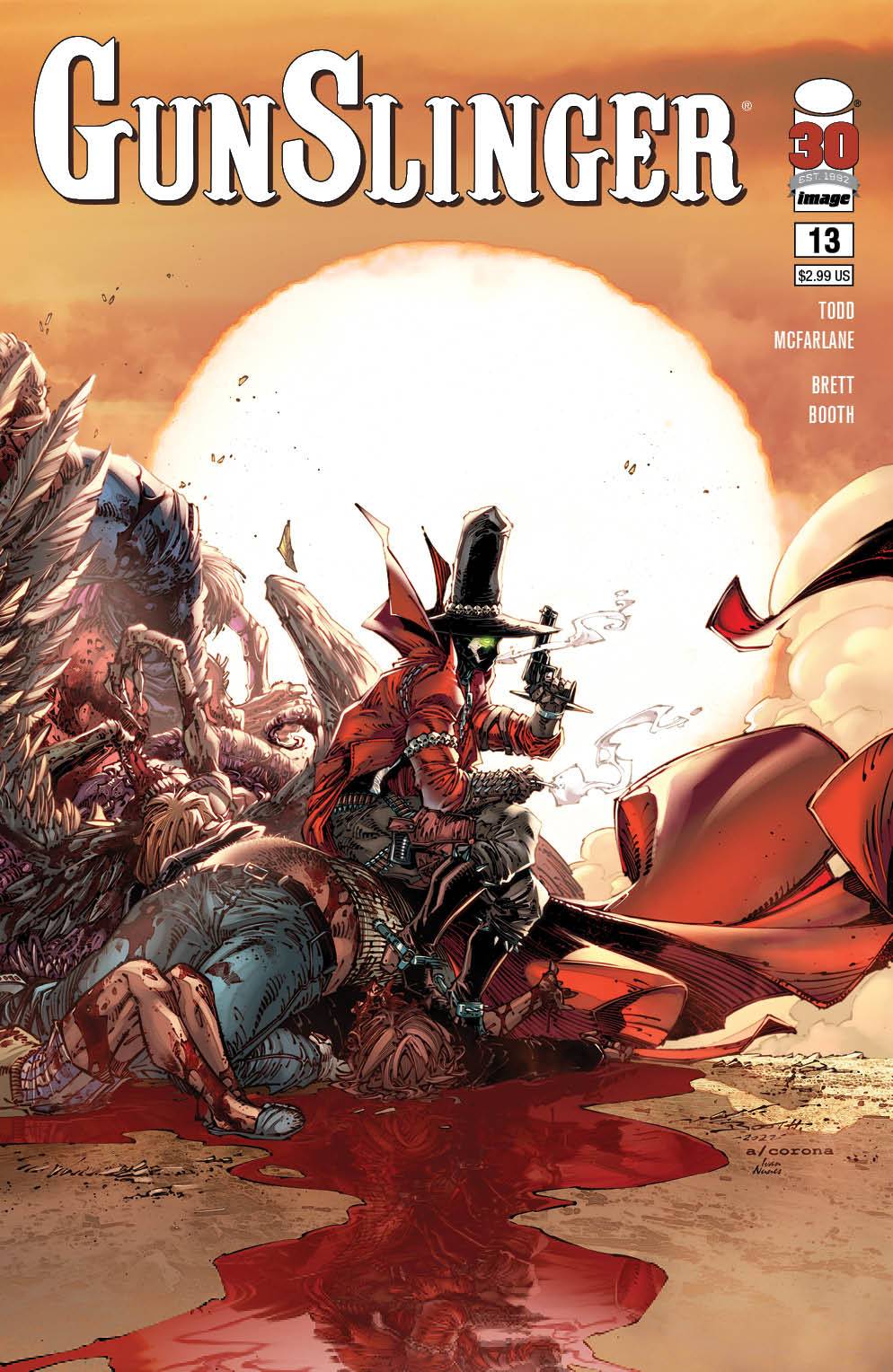 10/19/2022 GUNSLINGER SPAWN #13 CVR B BOOTH