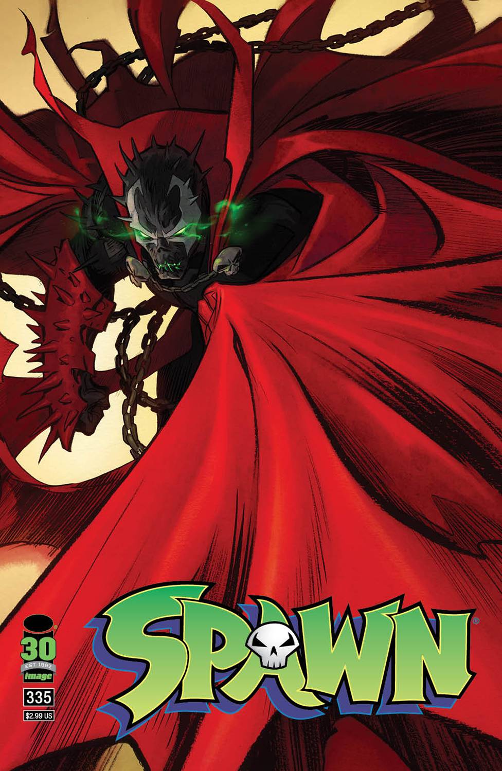 11/09/2022 SPAWN #335 CVR A TOLEDANO