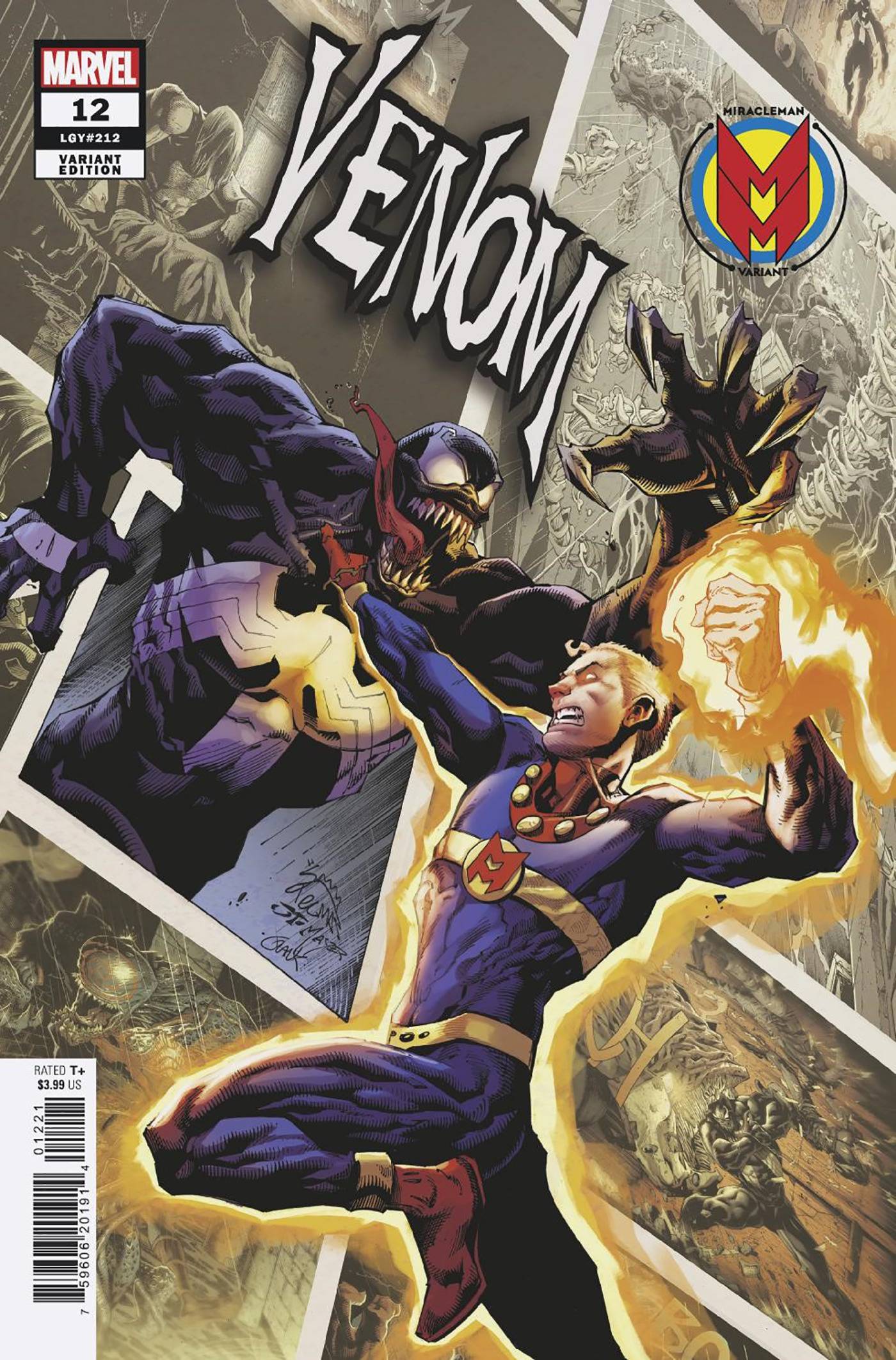 10/26/2022 VENOM #12 STEGMAN MIRACLEMAN VARIANT