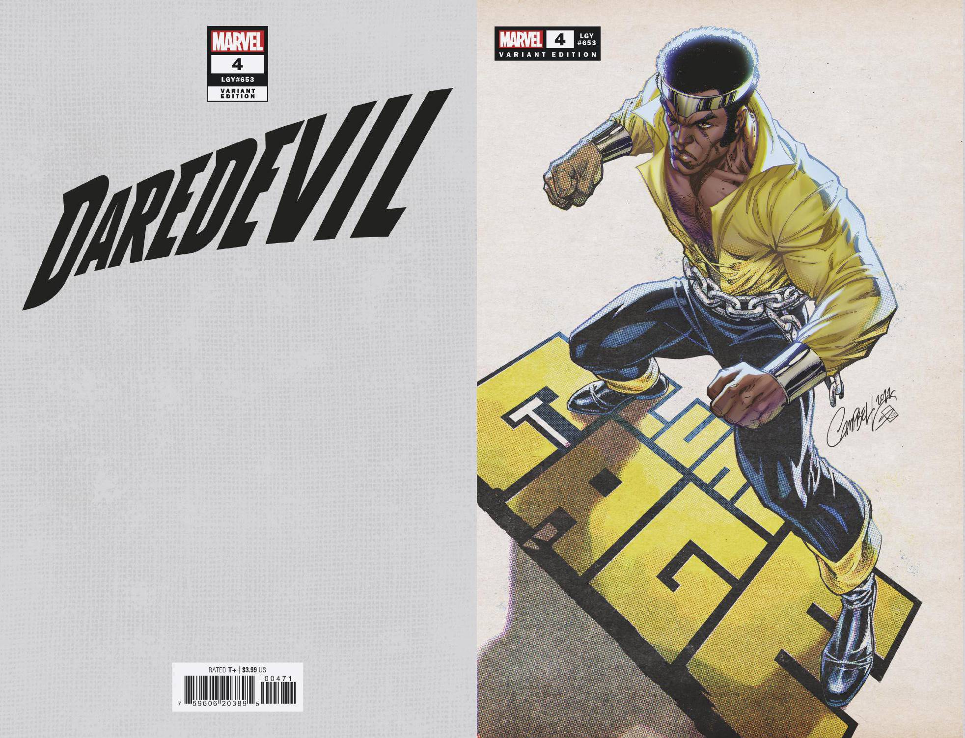 10/12/2022 DAREDEVIL #4 JS CAMPBELL ANNV VAR