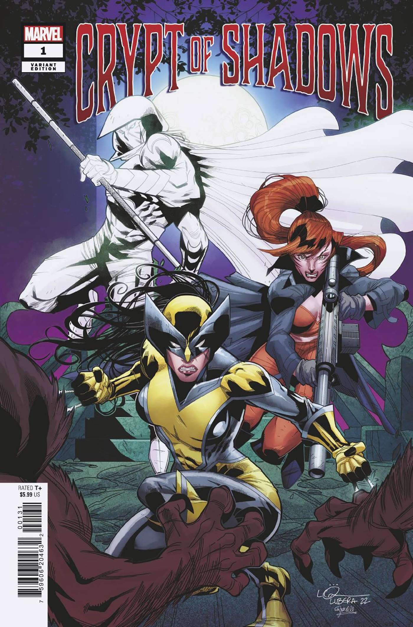 10/19/2022 CRYPT OF SHADOWS #1 LUBERA VARIANT