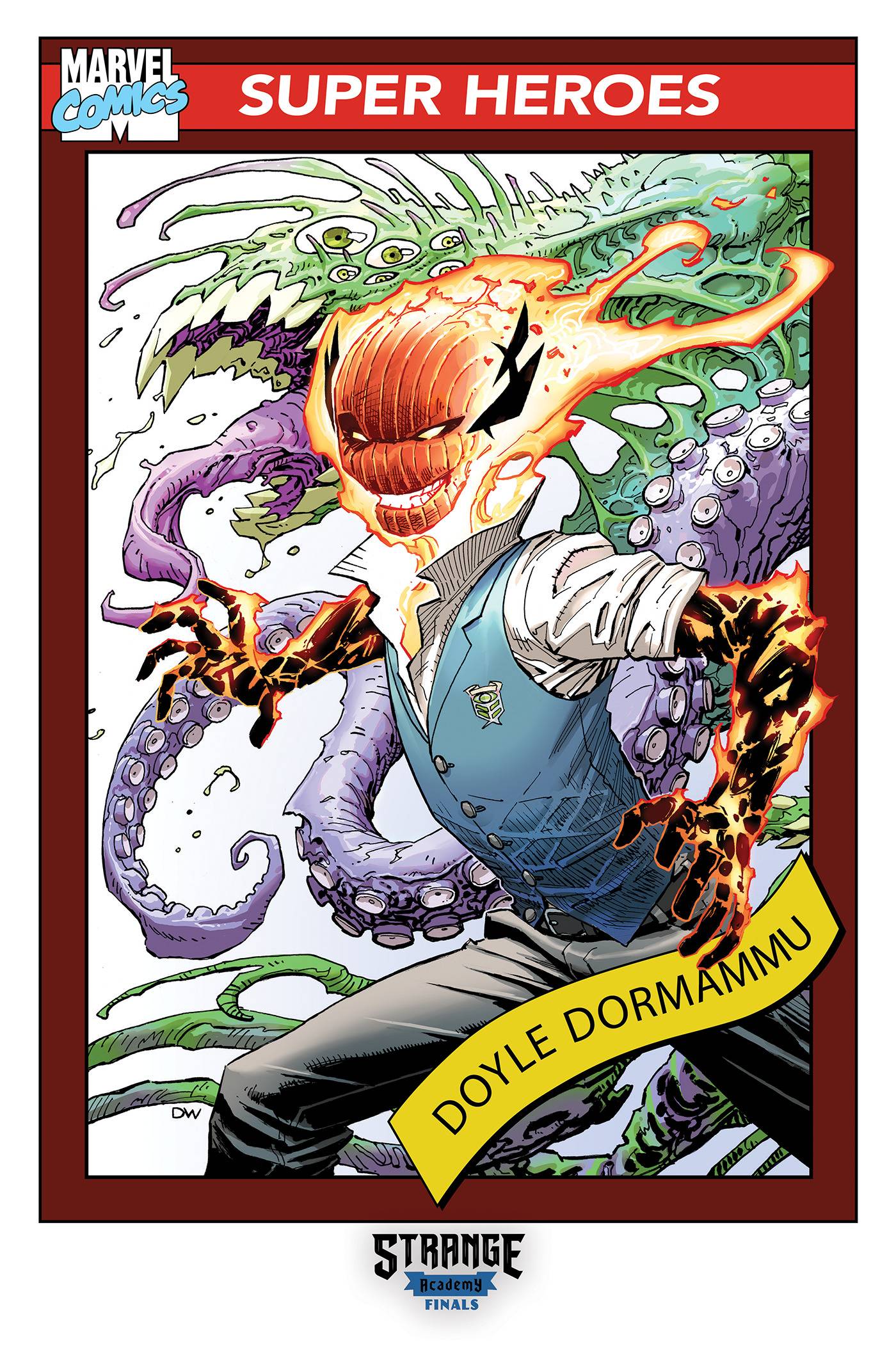 10/26/2022 STRANGE ACADEMY FINALS #1 WEAVER TRADING CARD VARIANT