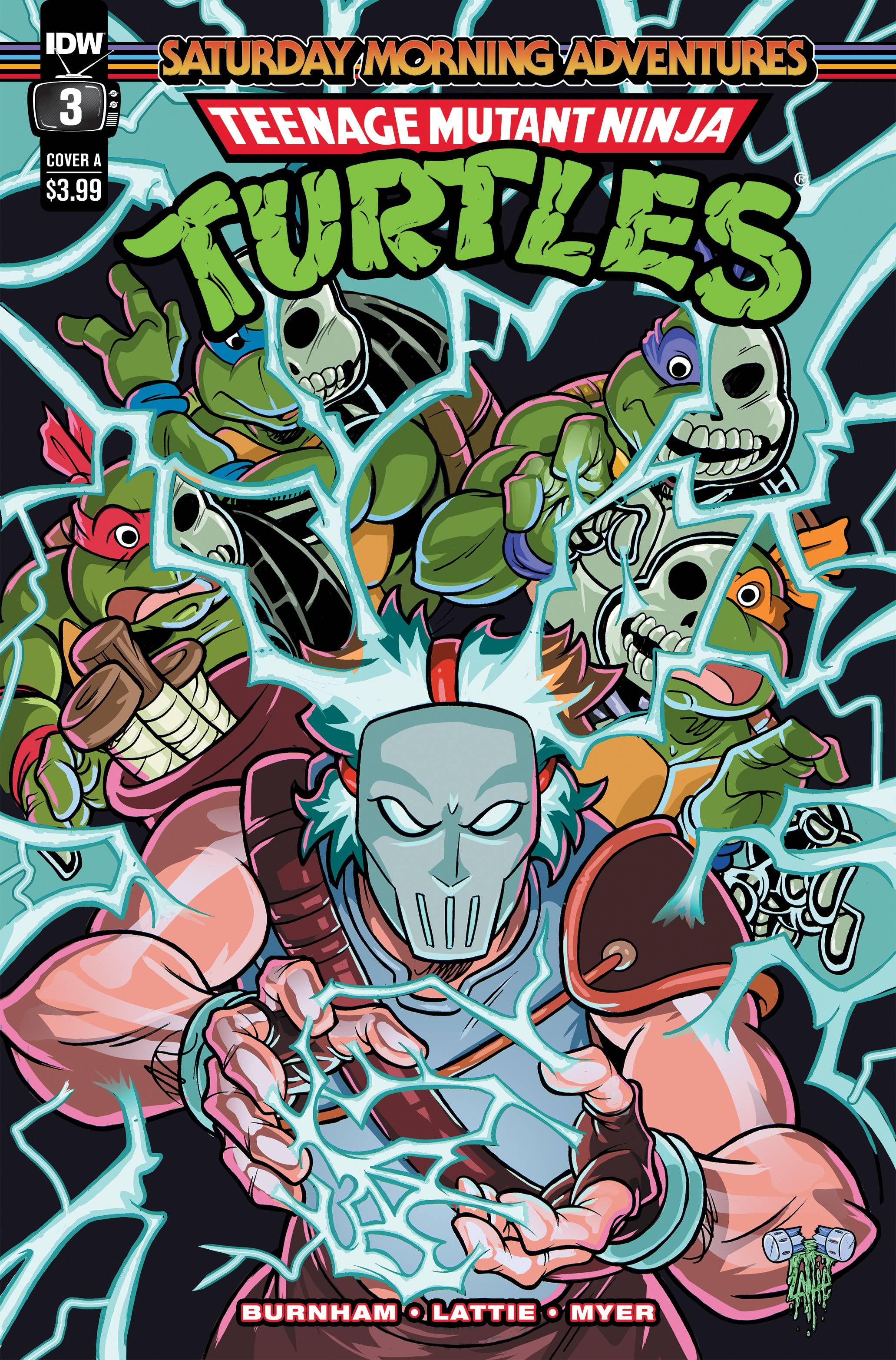 12/21/2022 TMNT SATURDAY MORNING ADVENTURES #3 CVR A LATTIE