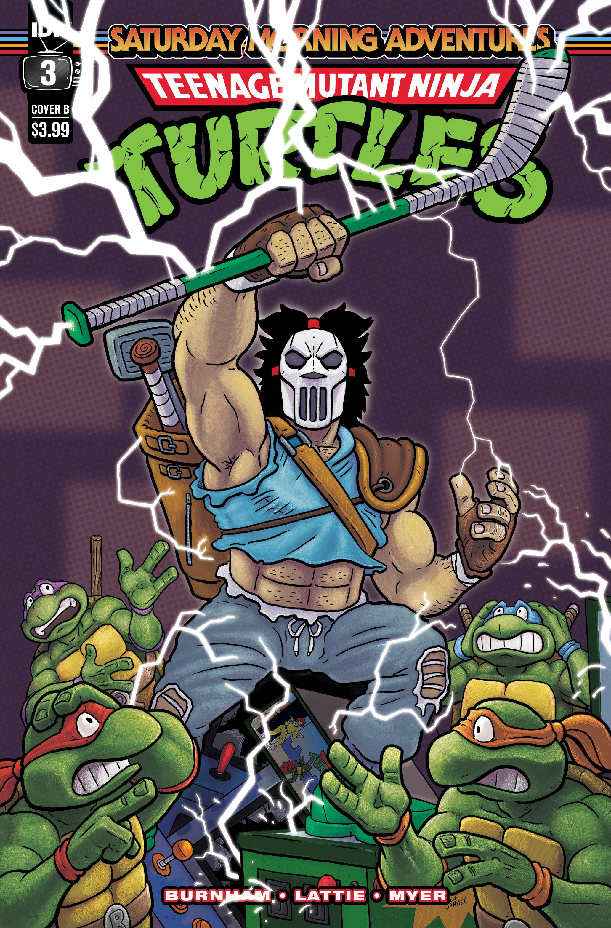 12/21/2022 TMNT SATURDAY MORNING ADVENTURES #3 CVR B JENNEX