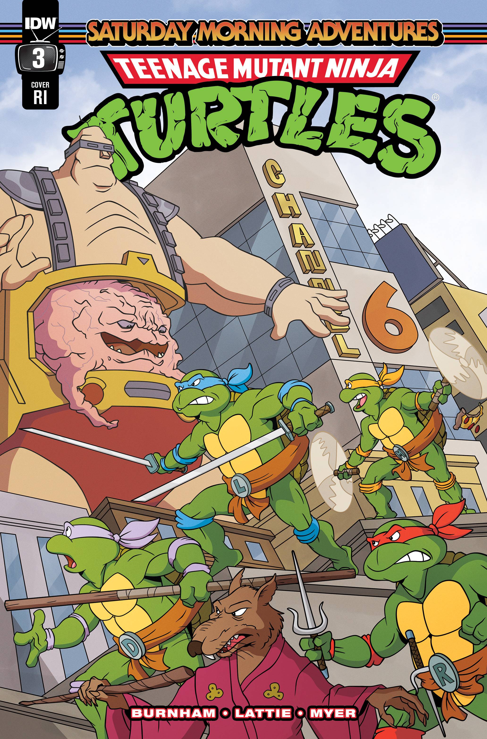 12/21/2022 TMNT SATURDAY MORNING ADVENTURES #3 CVR D 1:10 VARIANT