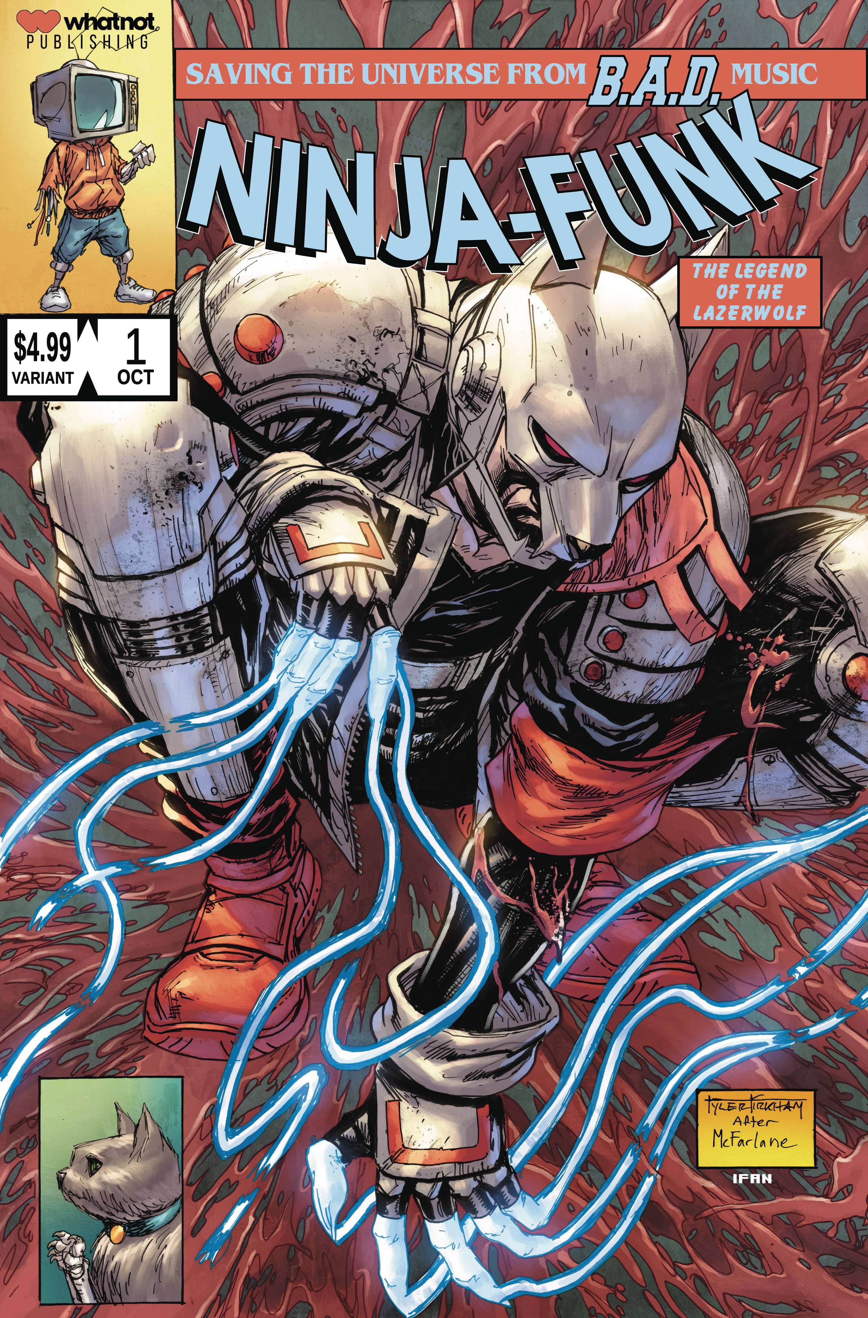 11/09/2022 NINJA FUNK #1 (OF 4) CVR C KIRKHAM LAZERWOLF VARIANT