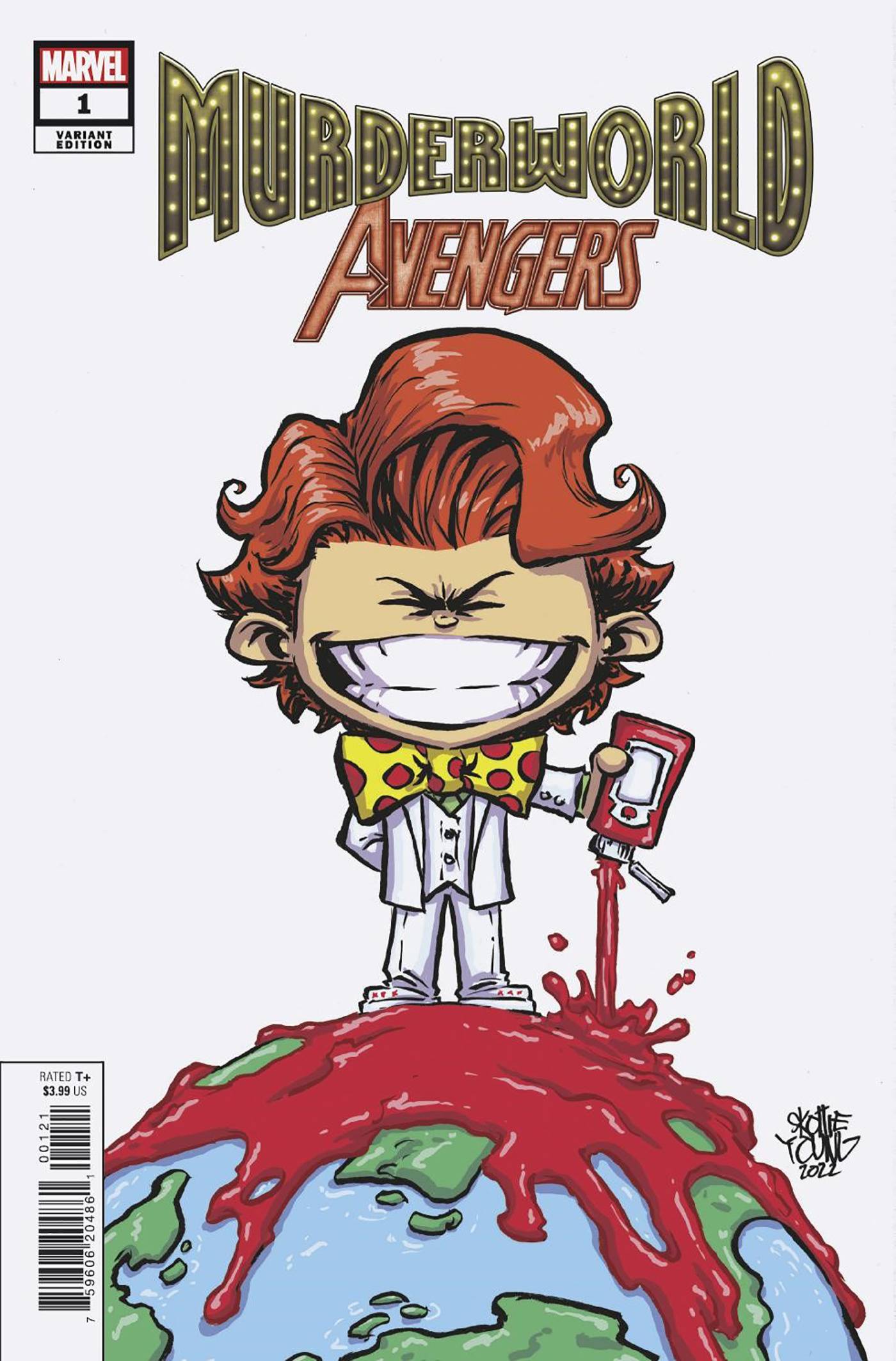 11/16/2022 MURDERWORLD AVENGERS #1 SKOTTIE YOUNG VARIANT