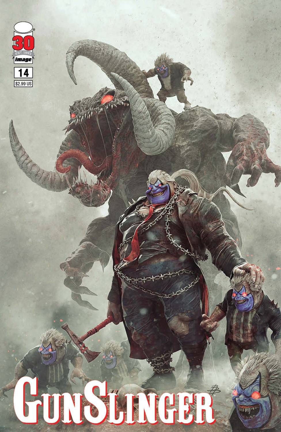 11/16/2022 GUNSLINGER SPAWN #14 CVR B BARENDS