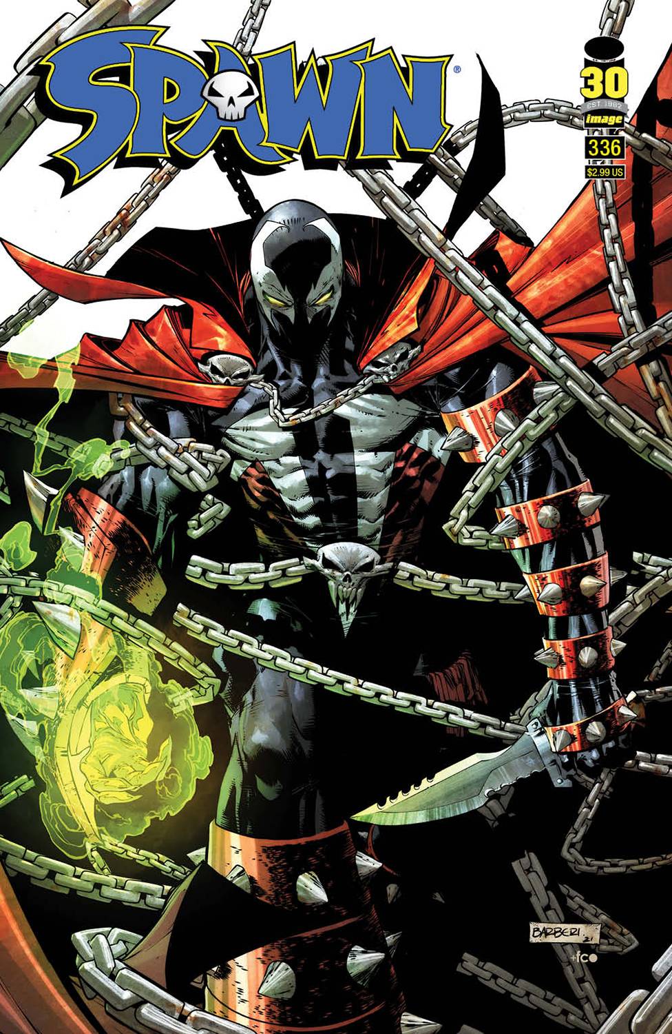 12/07/2022 SPAWN #336 CVR B BARBERI