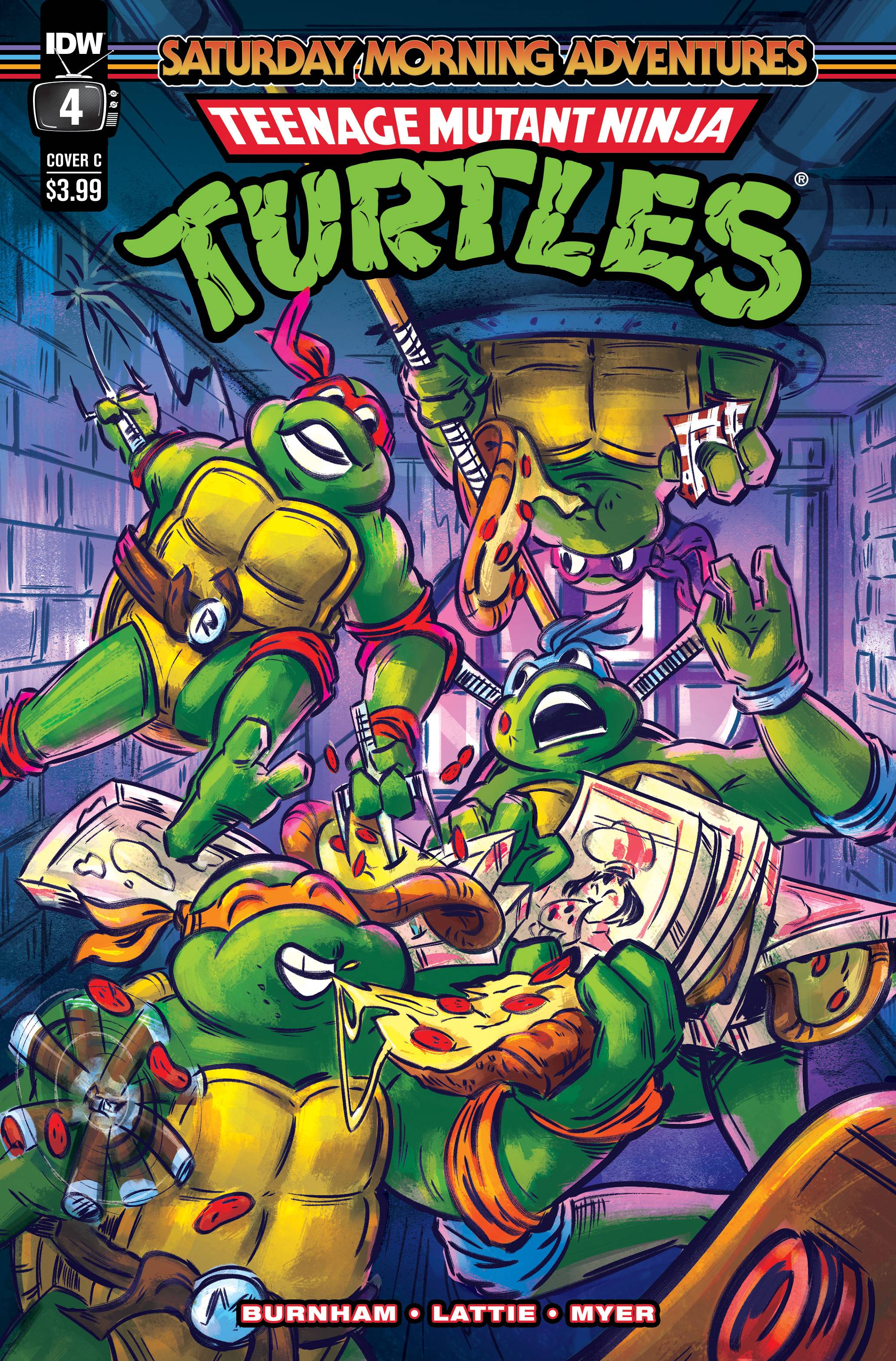 01/25/2023 TMNT SATURDAY MORNING ADVENTURES #4 CVR C BRENDA CHI