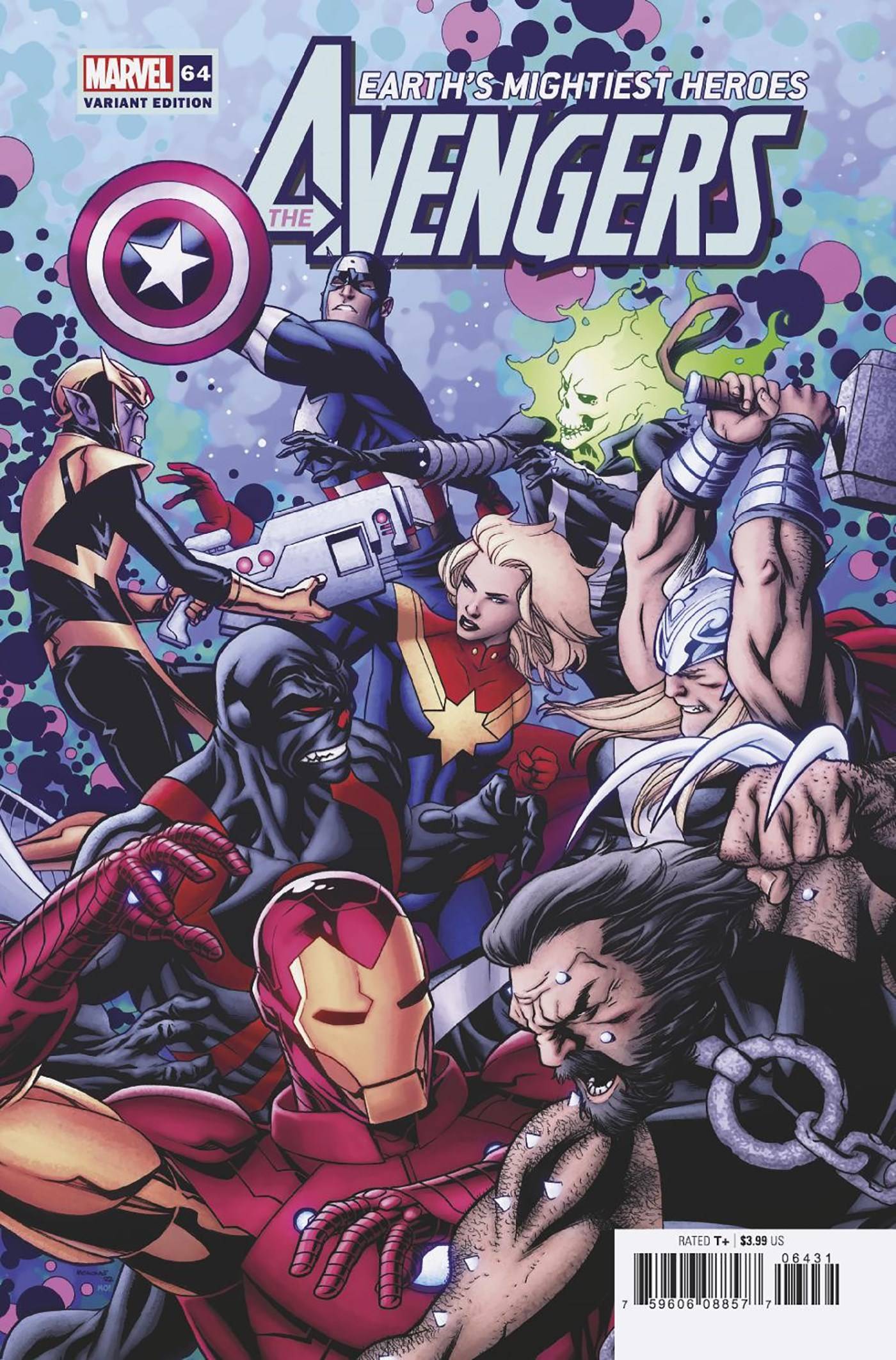 01/04/2023 AVENGERS #64 1:25 MCKONE VARIANT